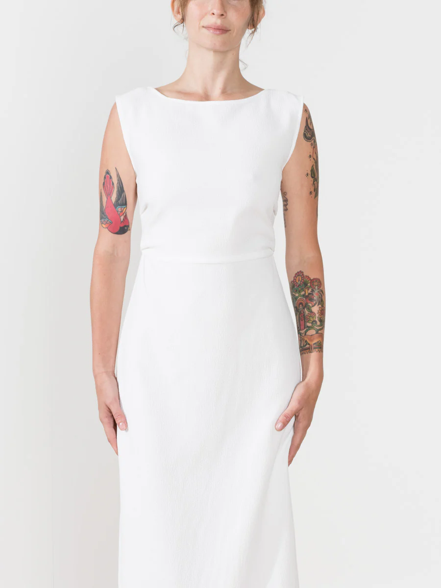 medina dress - white - Image 3
