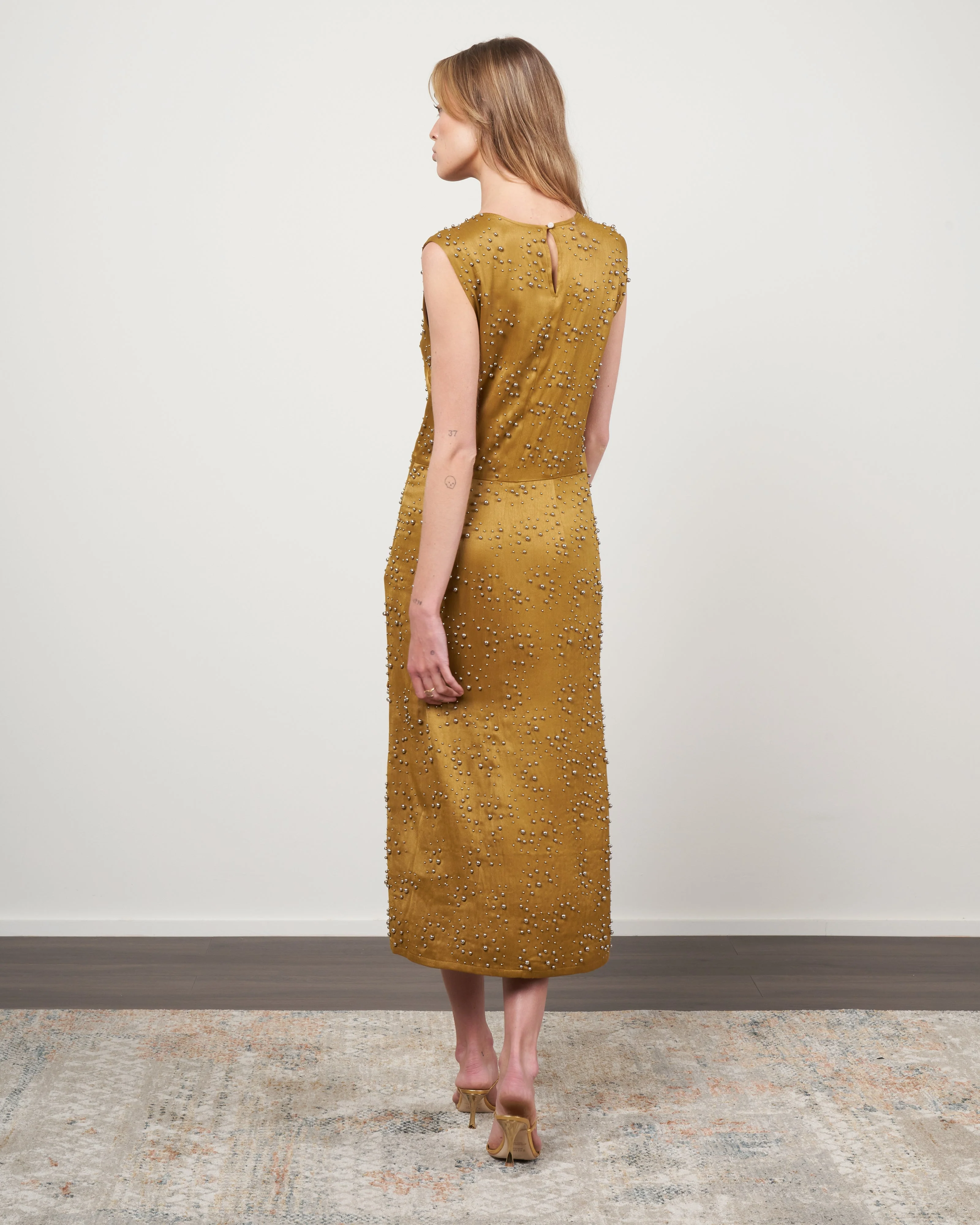 murraya dress - olive - Image 3