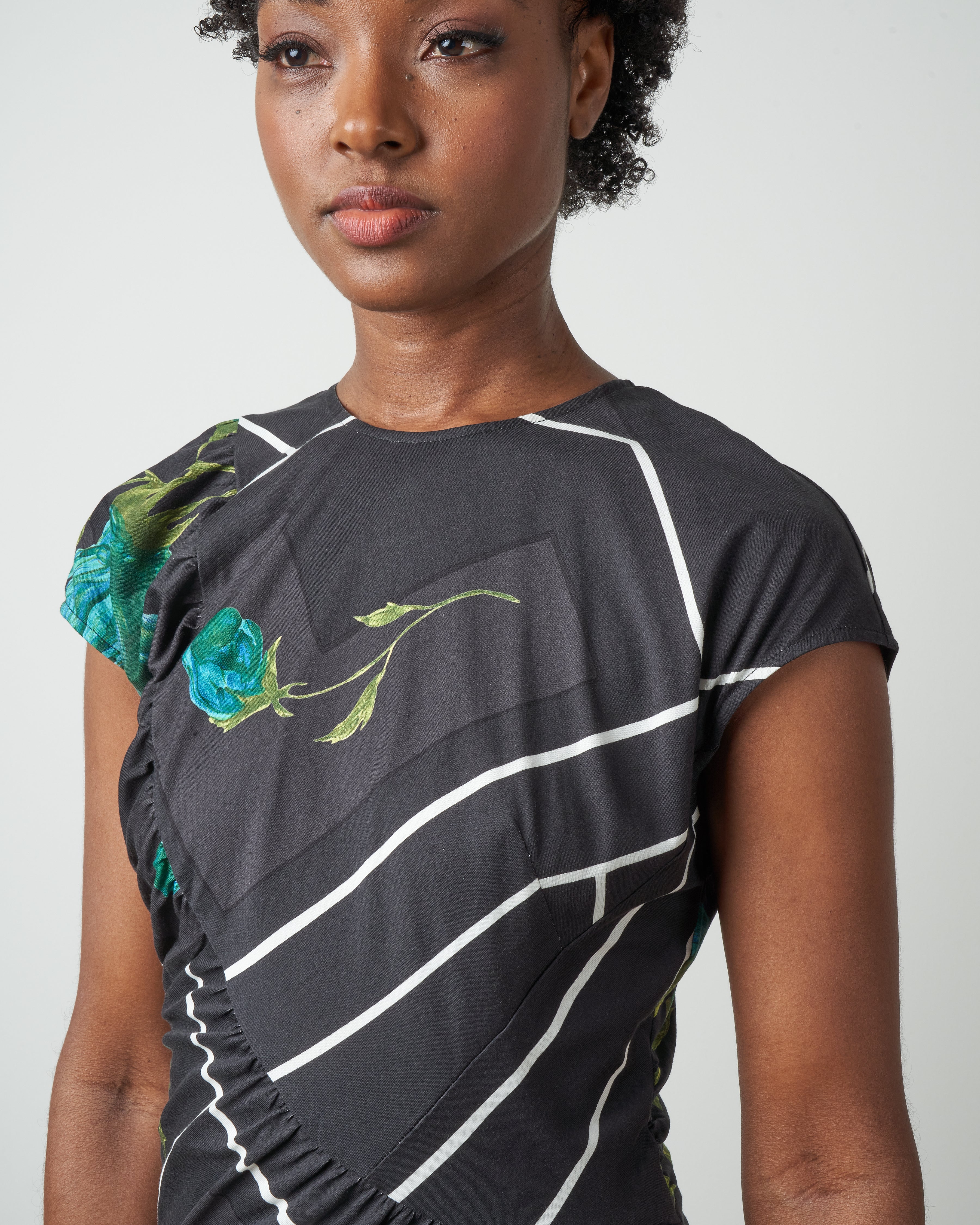 new delirium dress - black multi - Image 5