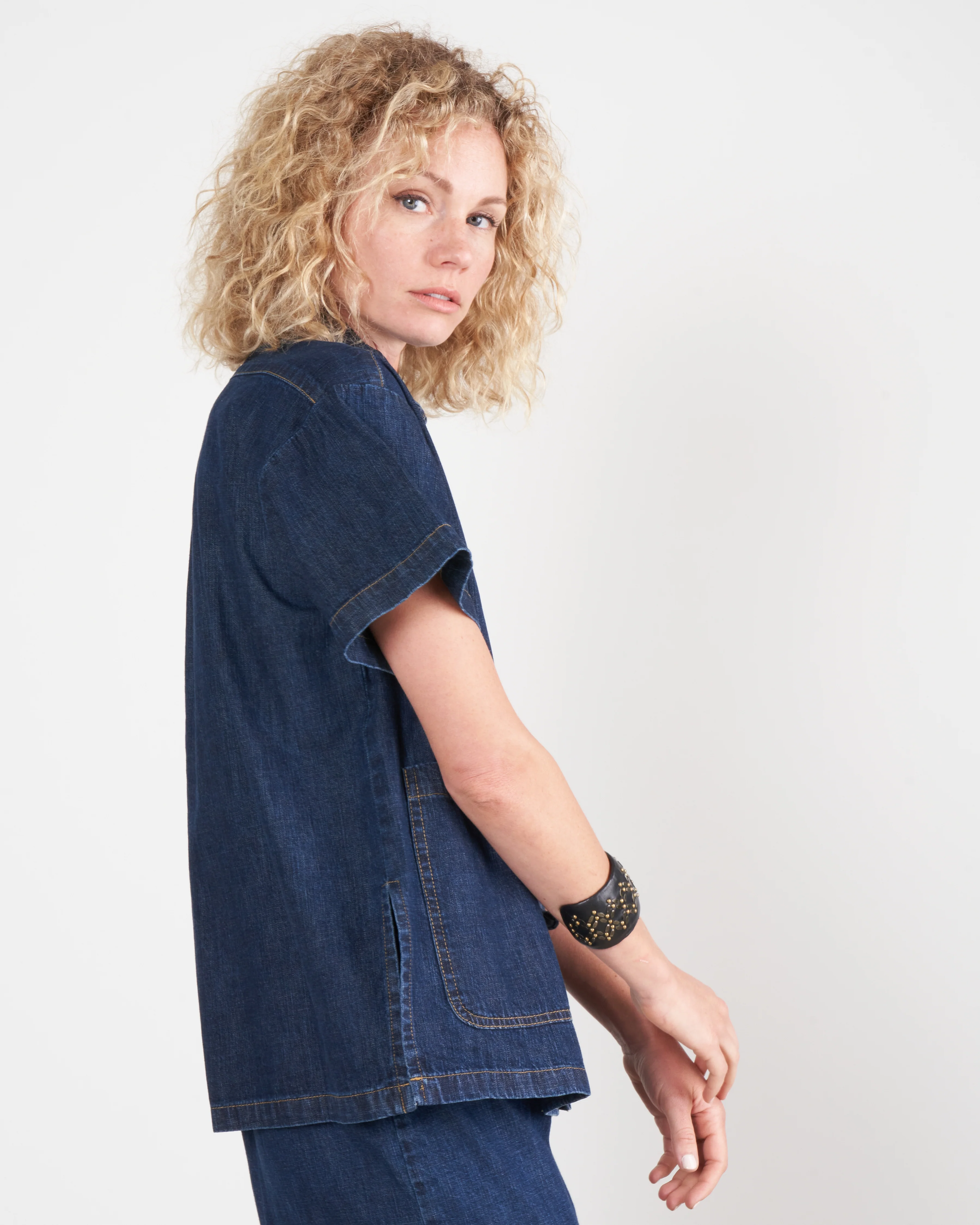 nodum top - dark indigo - Image 3