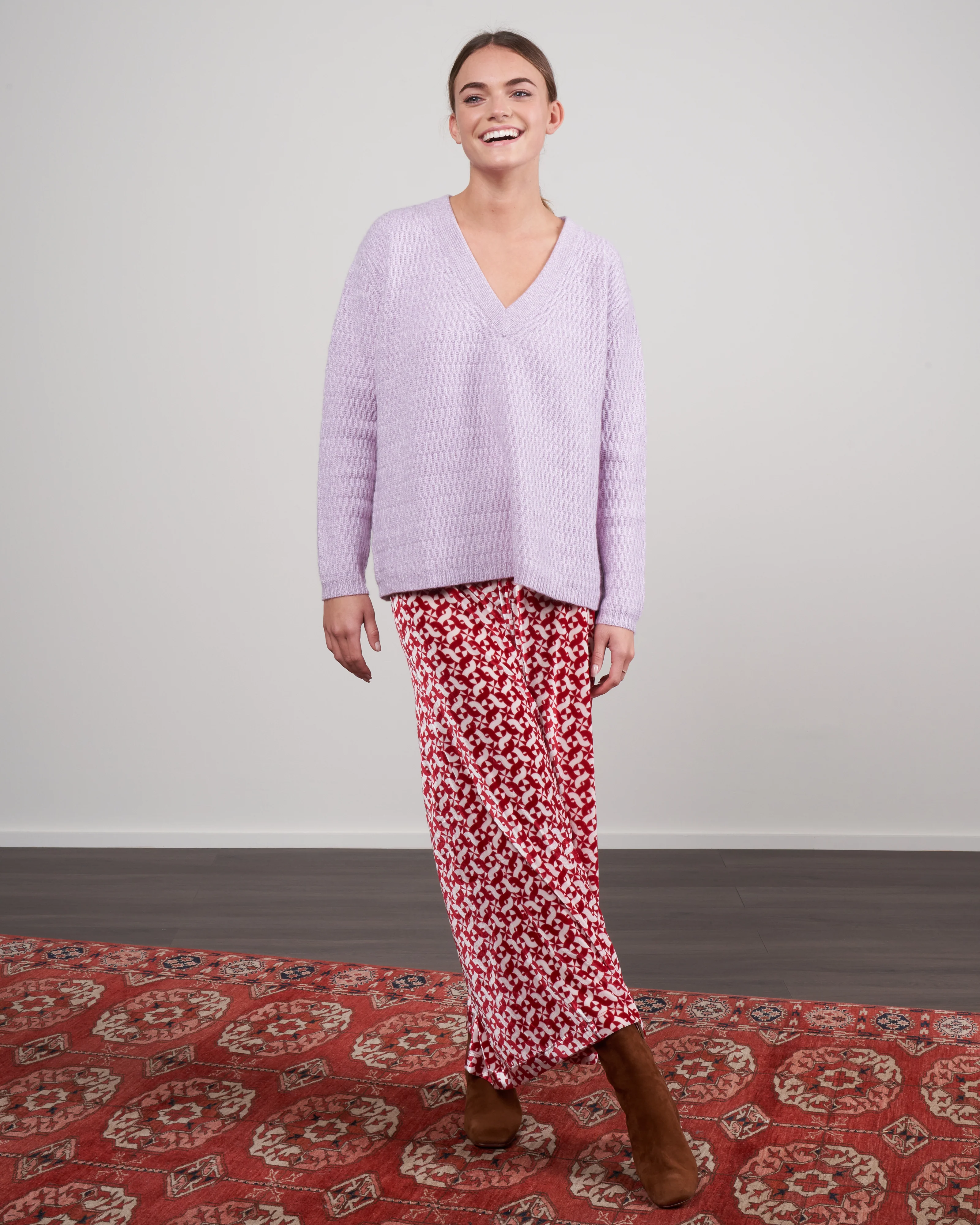 paseo sweater - lilac - Image 2