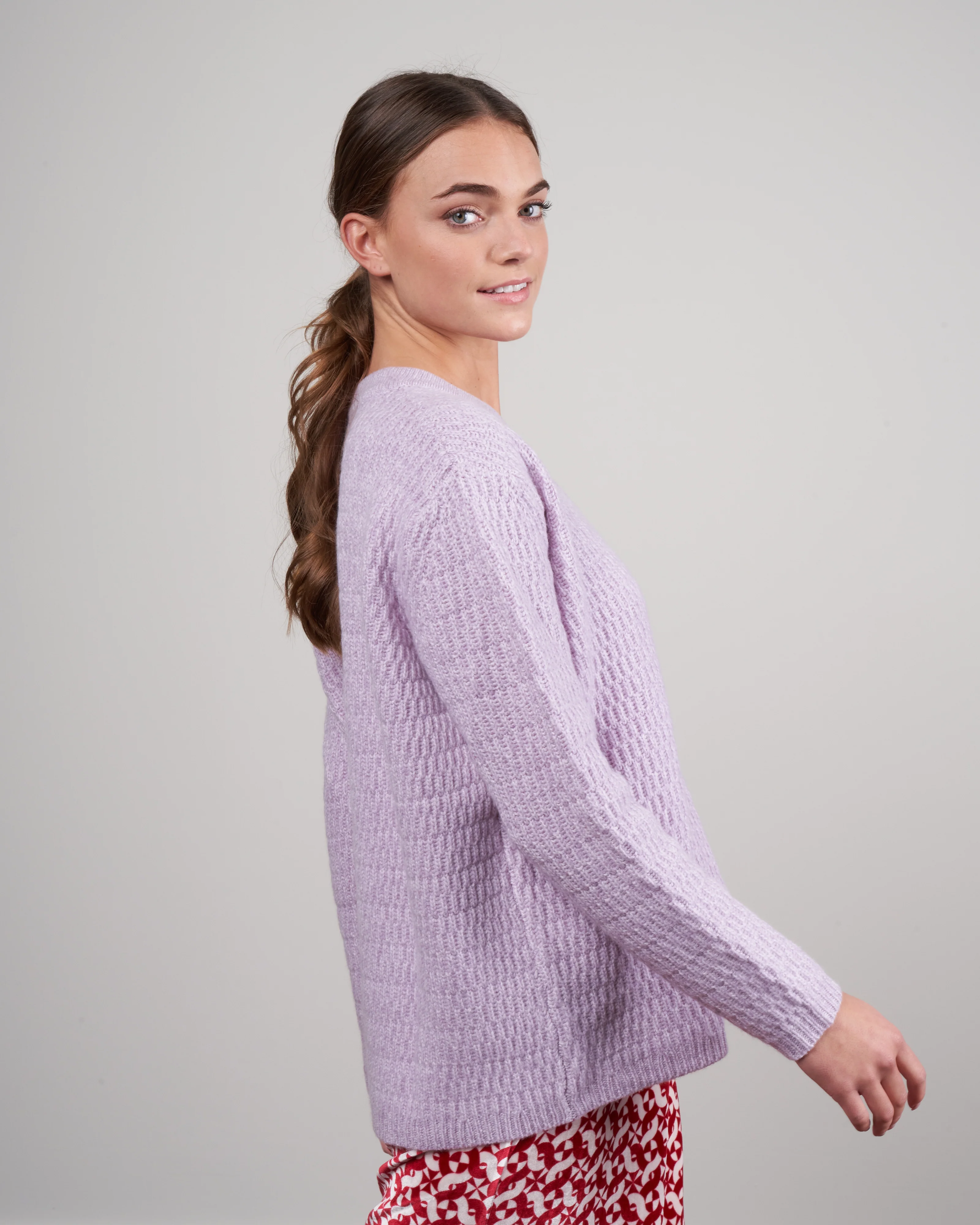 paseo sweater - lilac - Image 3