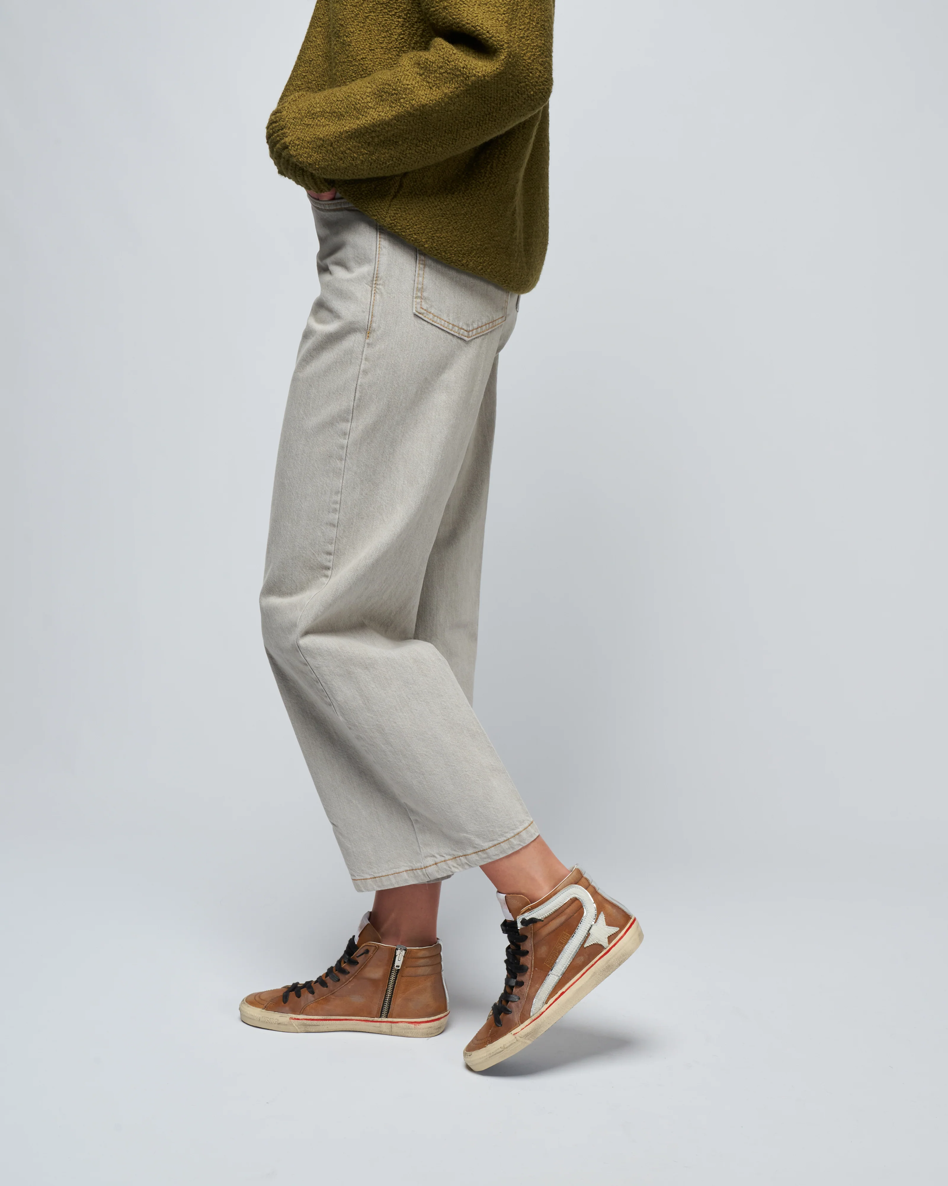 puerto pant - khaki - Image 3