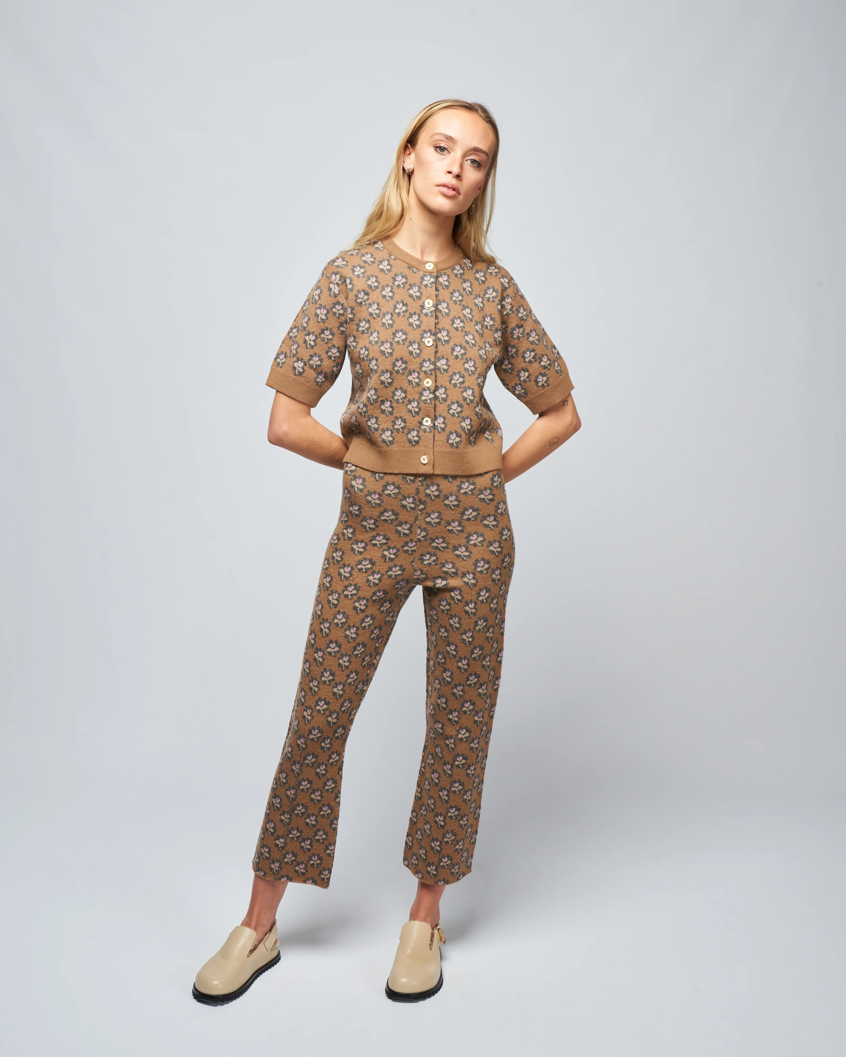 purwo top - camel - Image 2