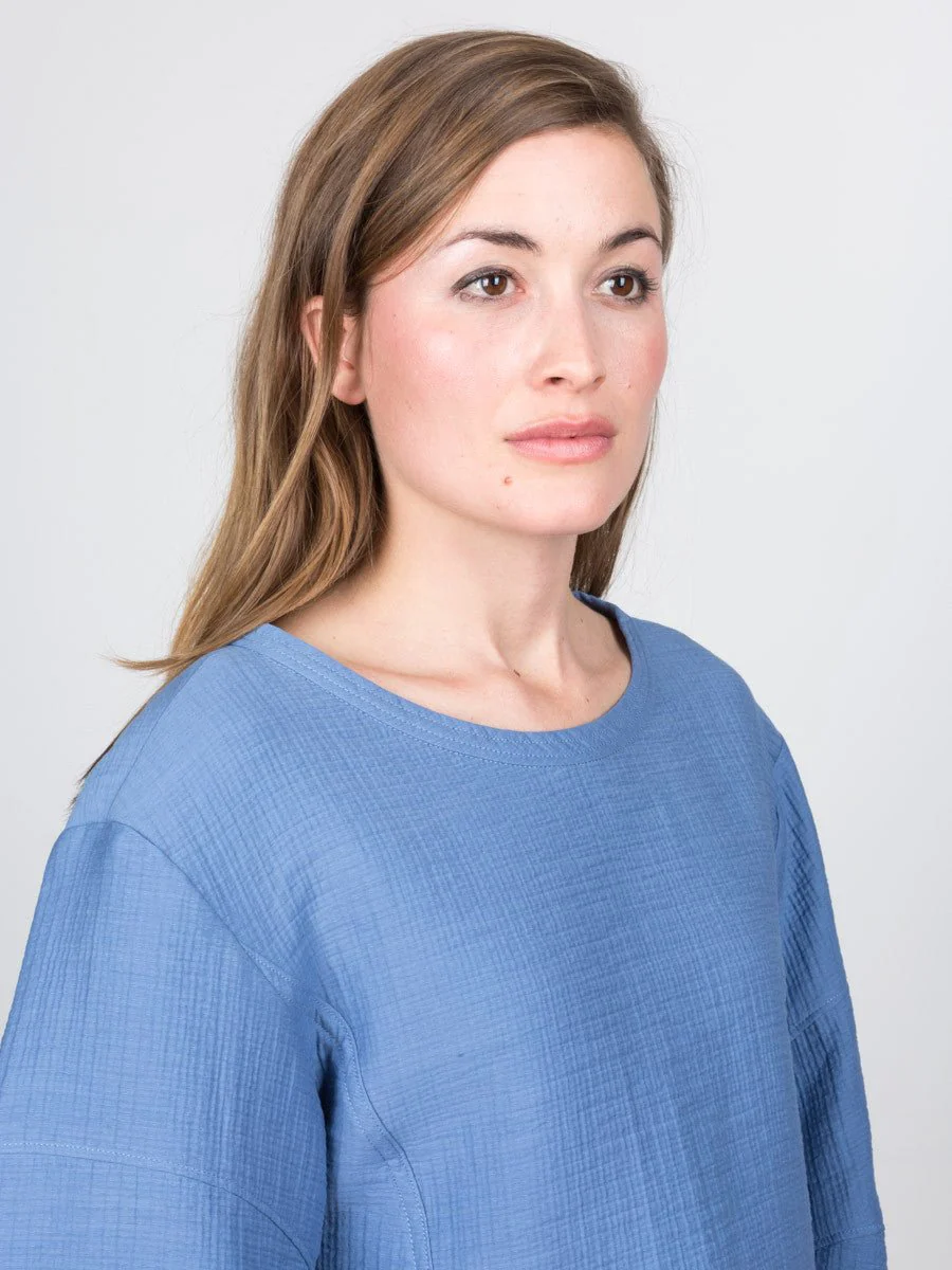 ramble top - azure - Image 3