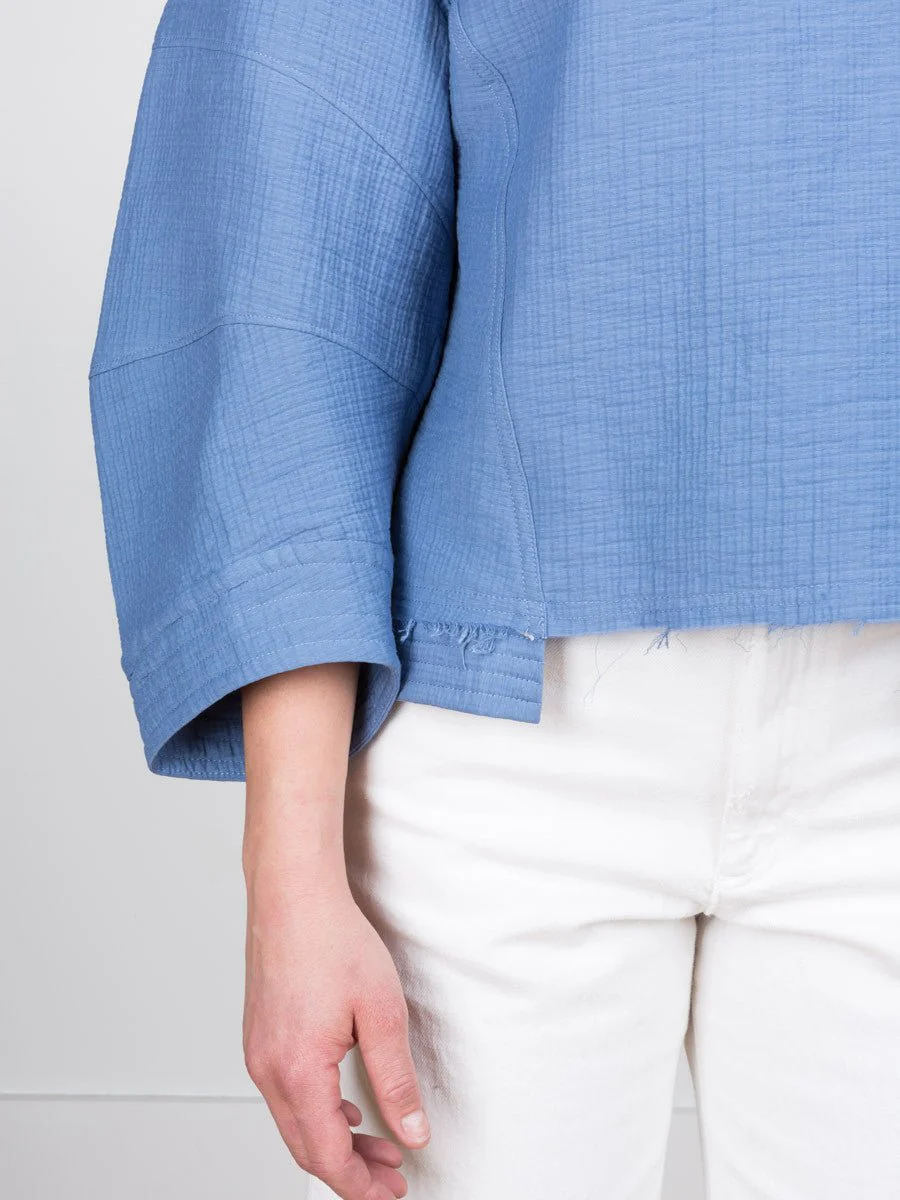 ramble top - azure - Image 4