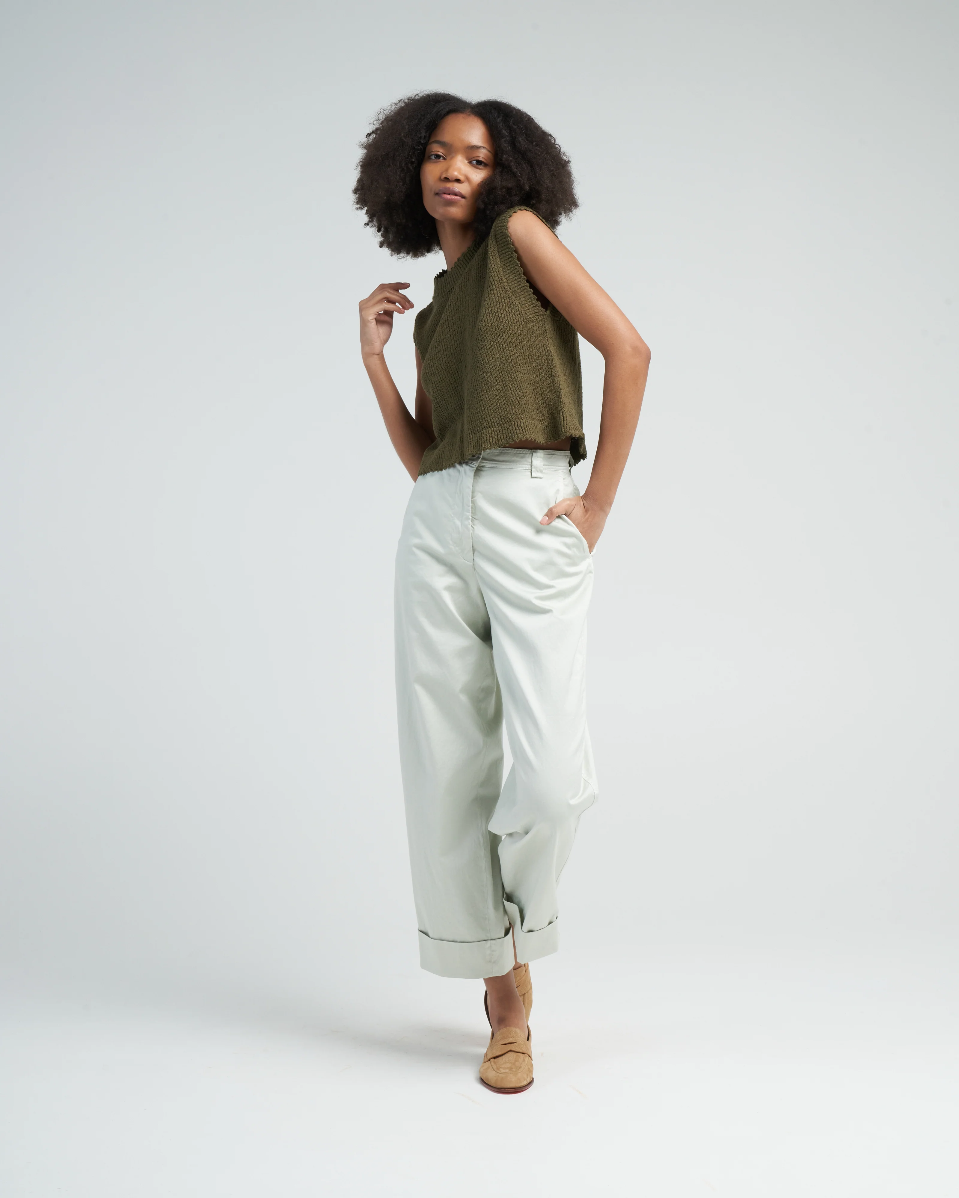 relent top - olive - Image 2