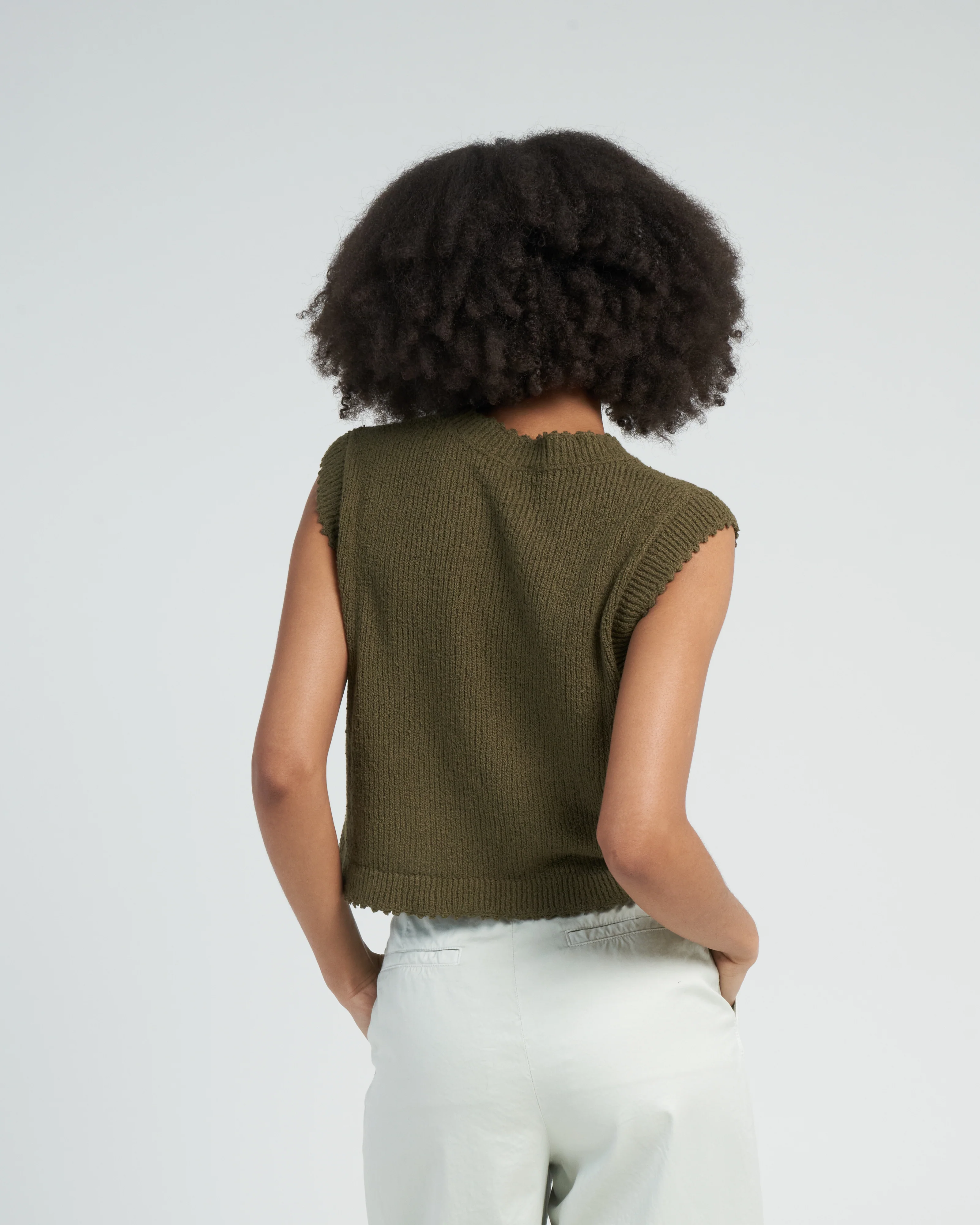 relent top - olive - Image 4