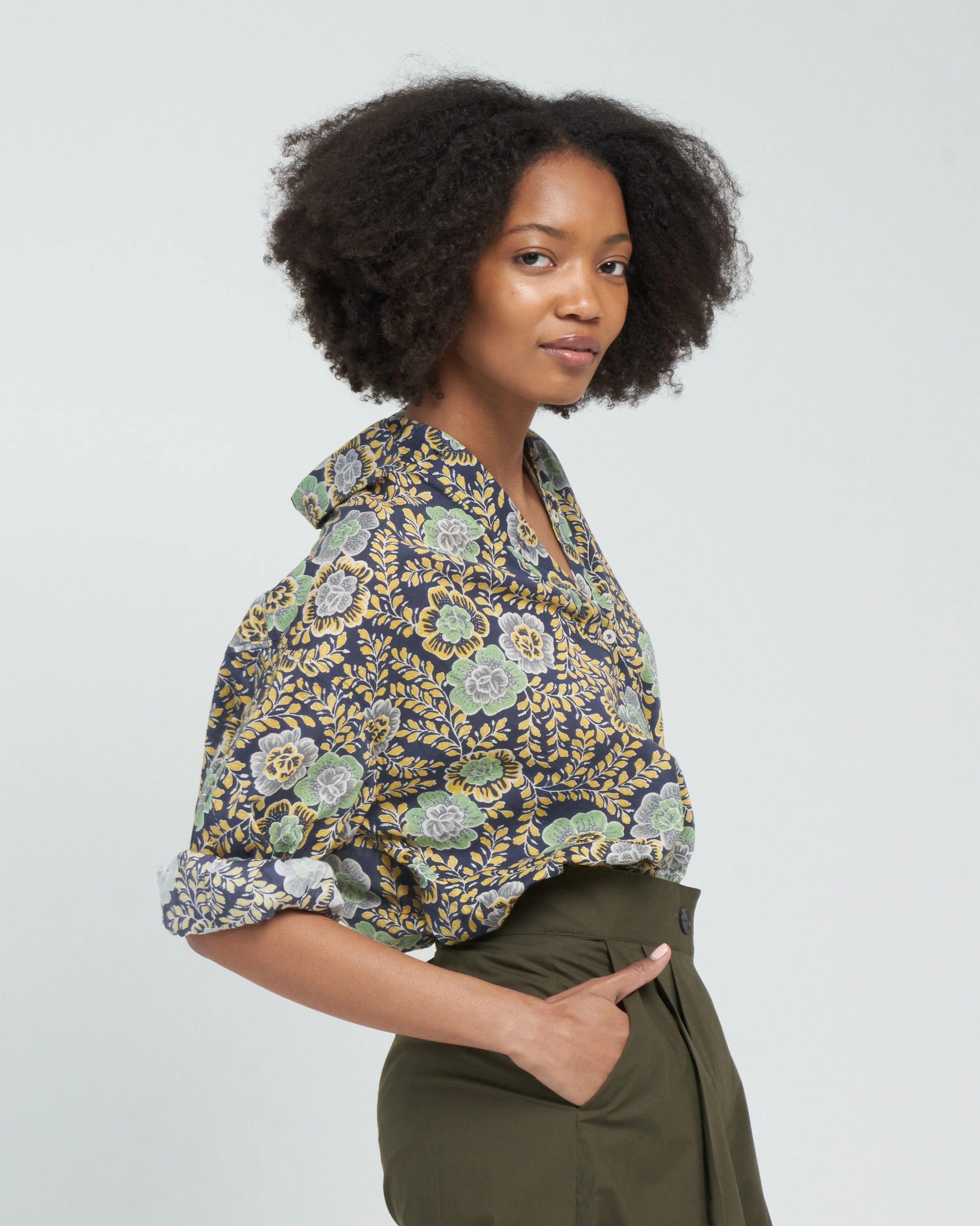 risa top - navy - Image 3