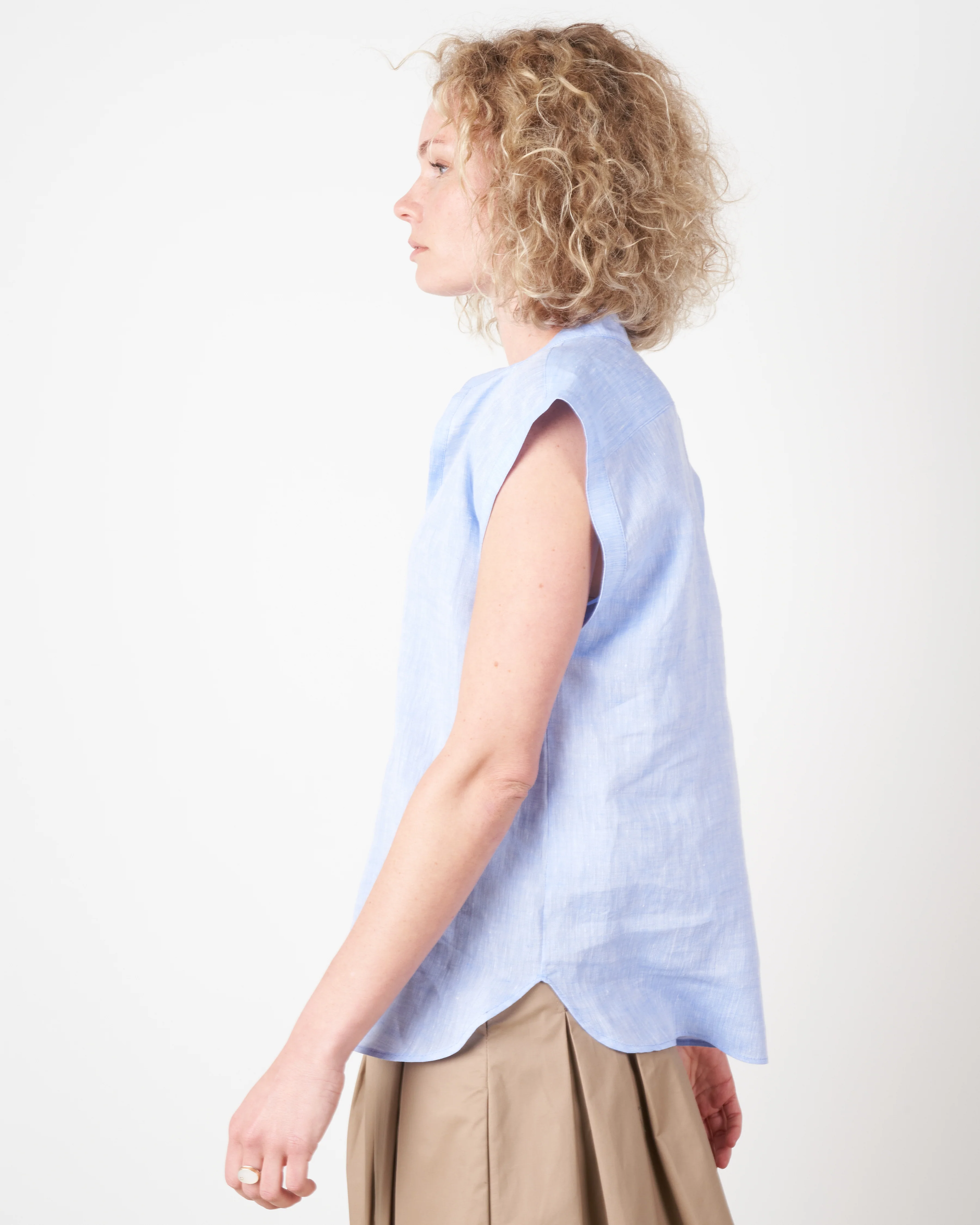 rusk top - blue - Image 3