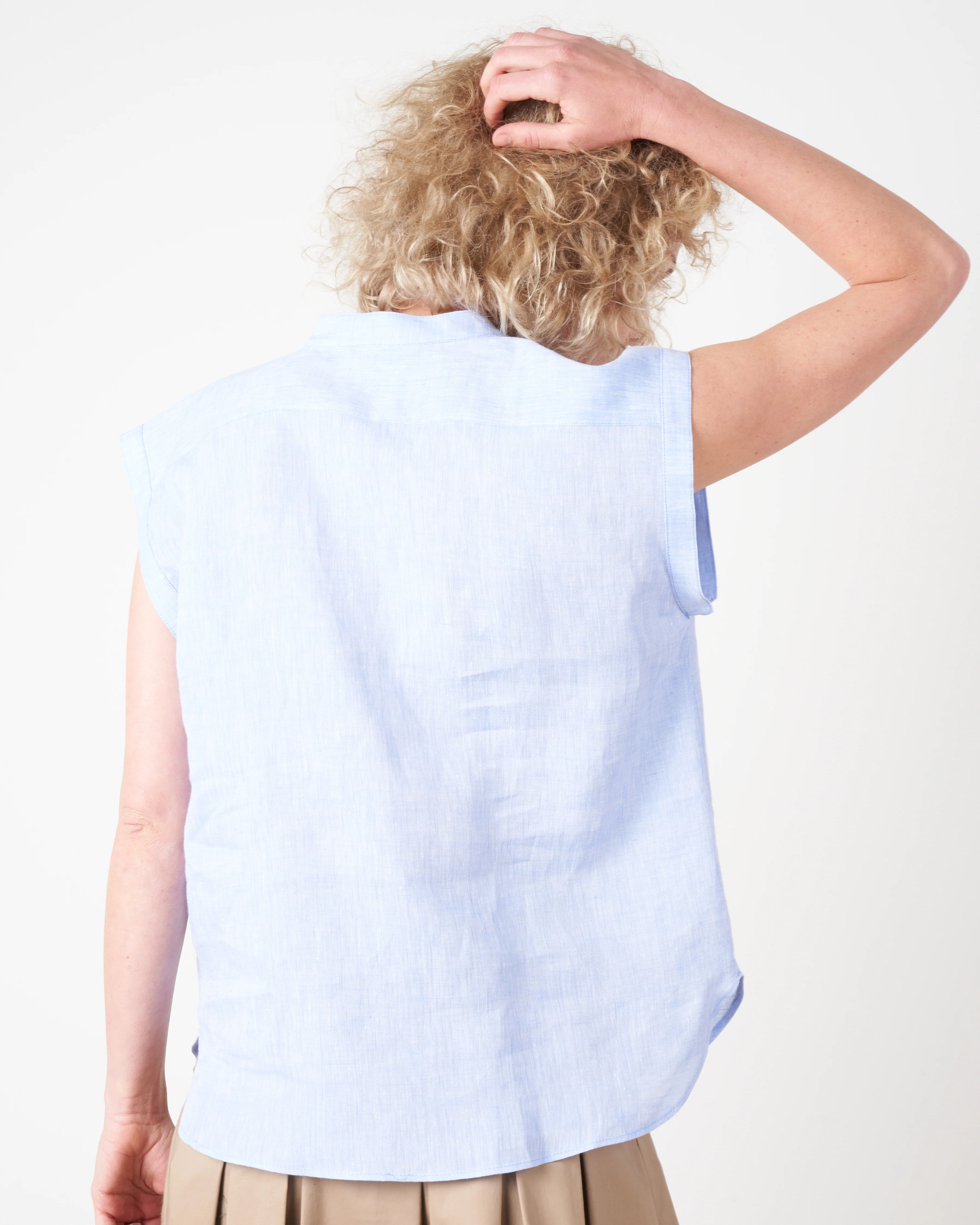 rusk top - blue - Image 4