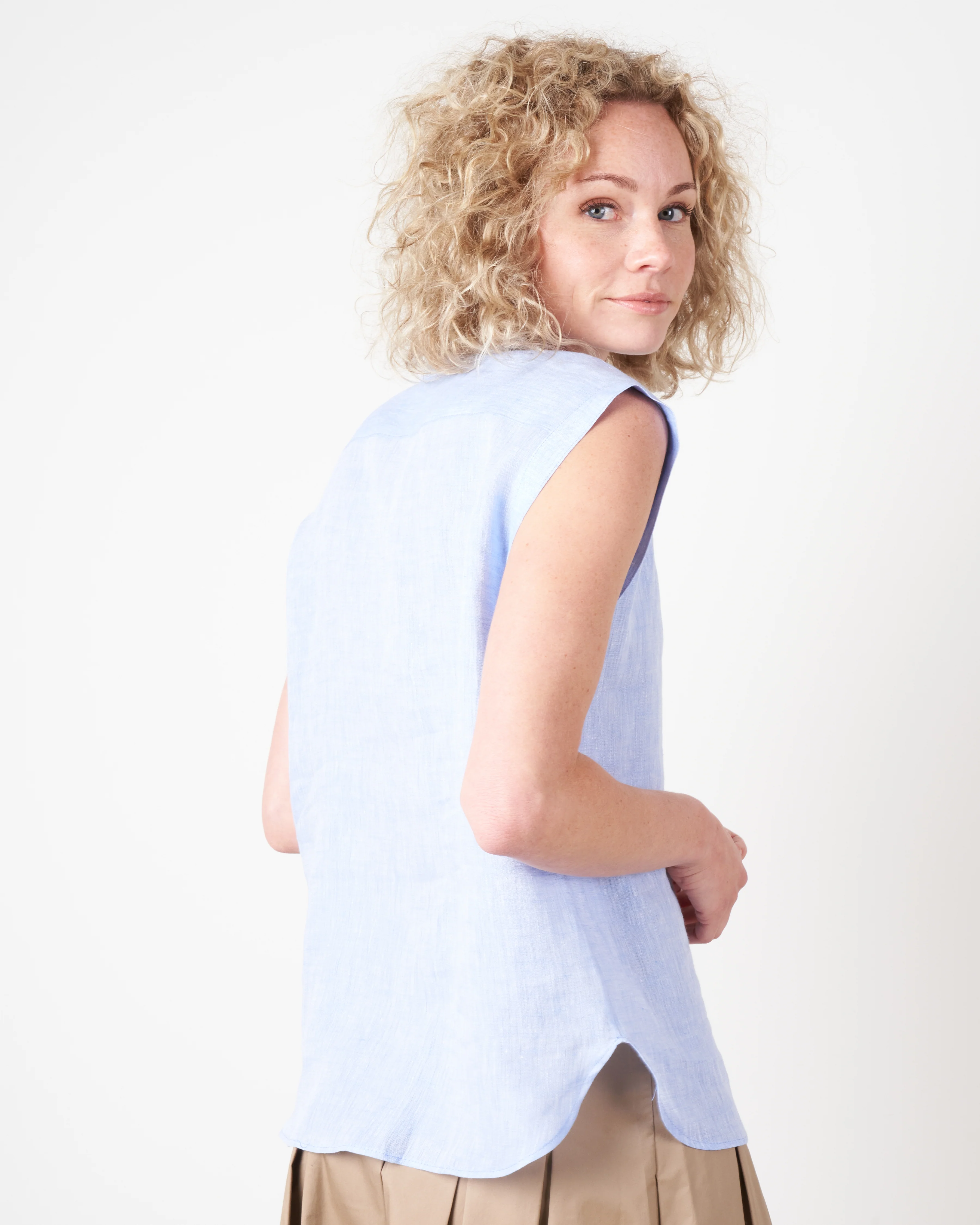 rusk top - blue - Image 6