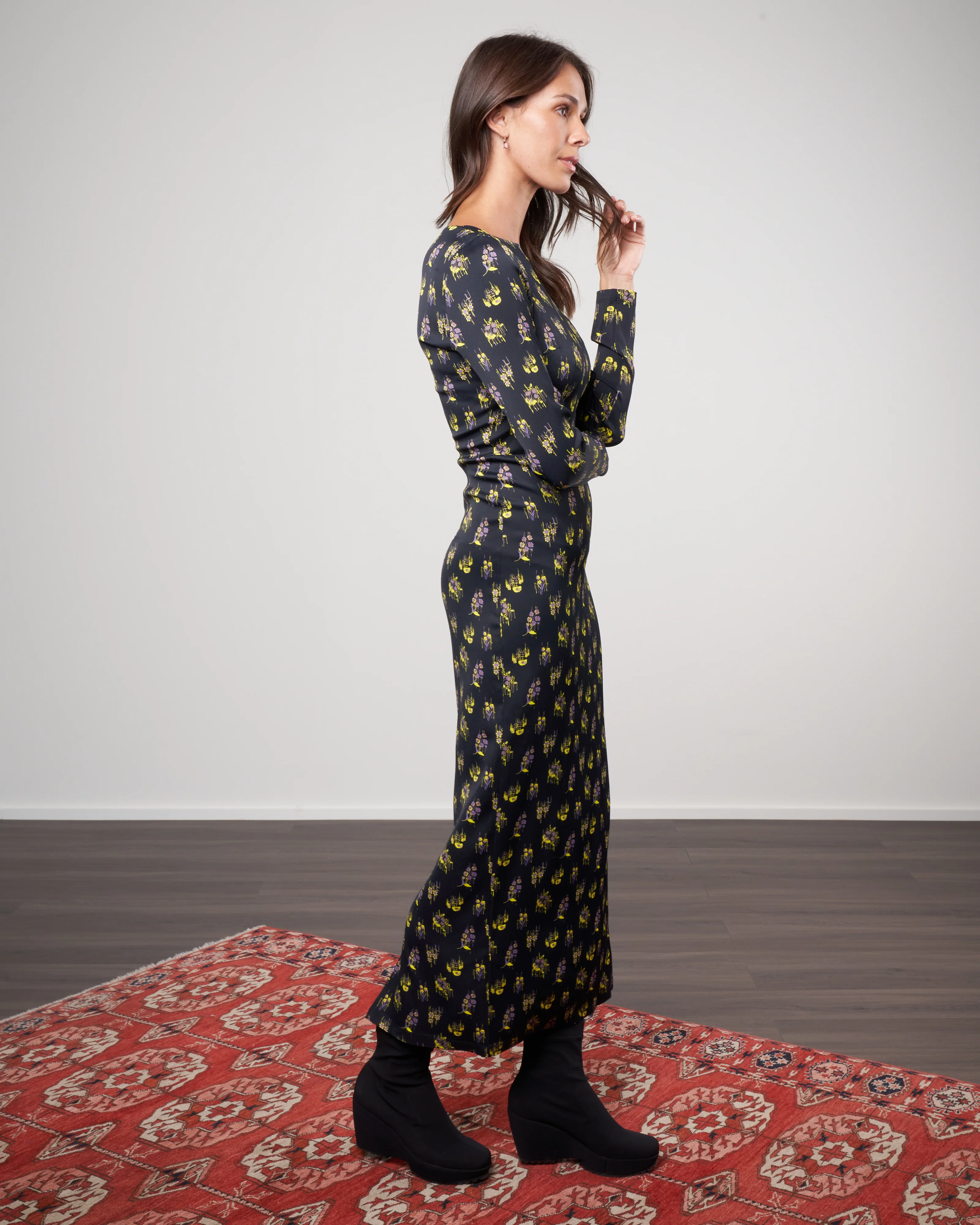 ryer dress - black - Image 2