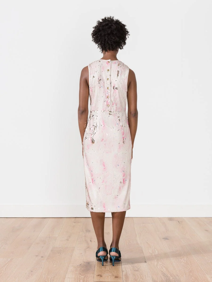 sling dress - pink clouds - Image 3