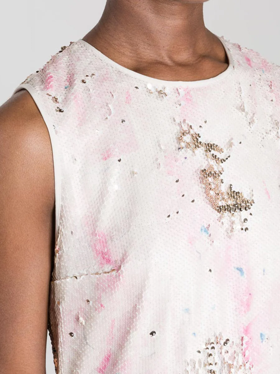 sling dress - pink clouds - Image 5