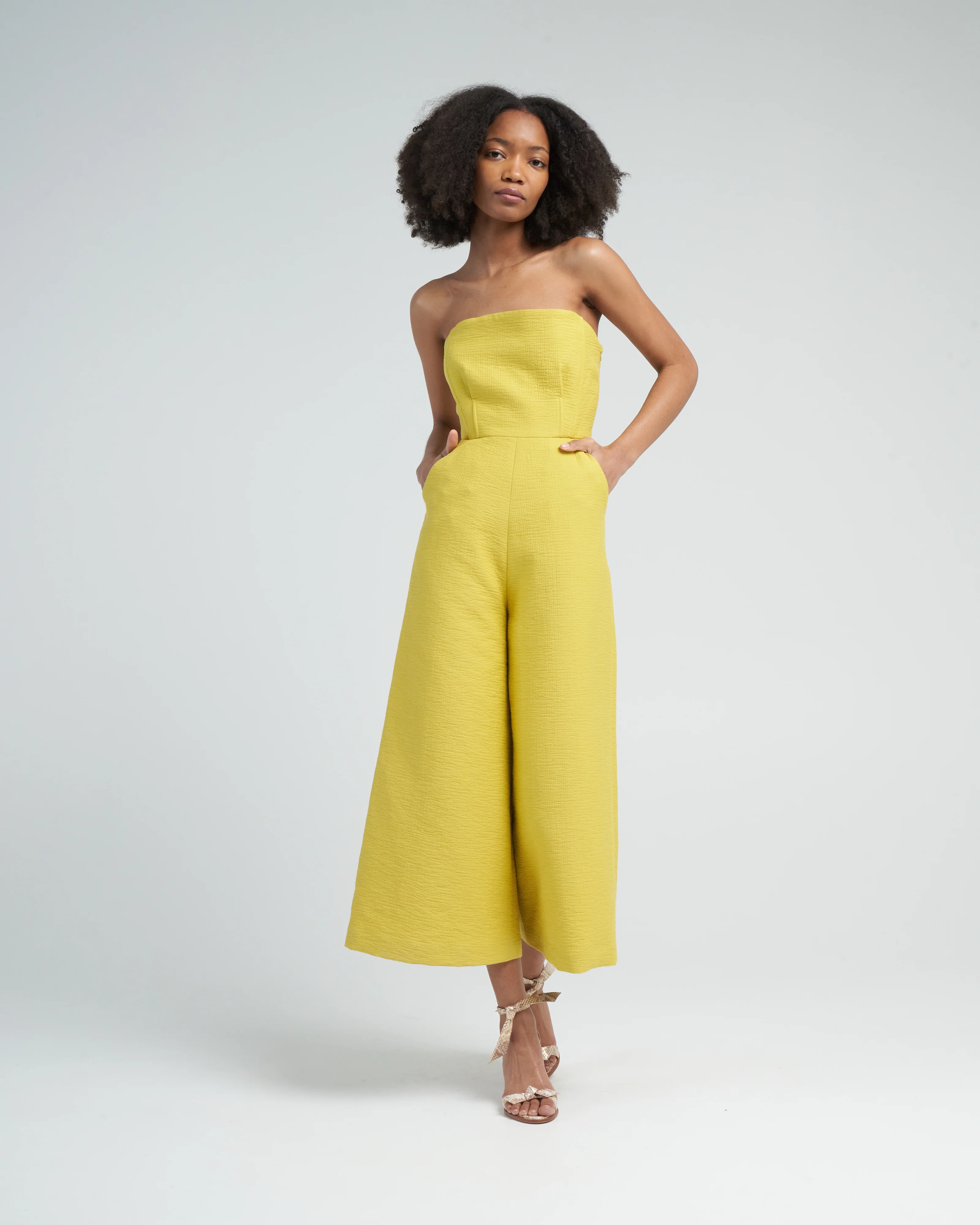 summons jumpsuit - citrine - Image 2