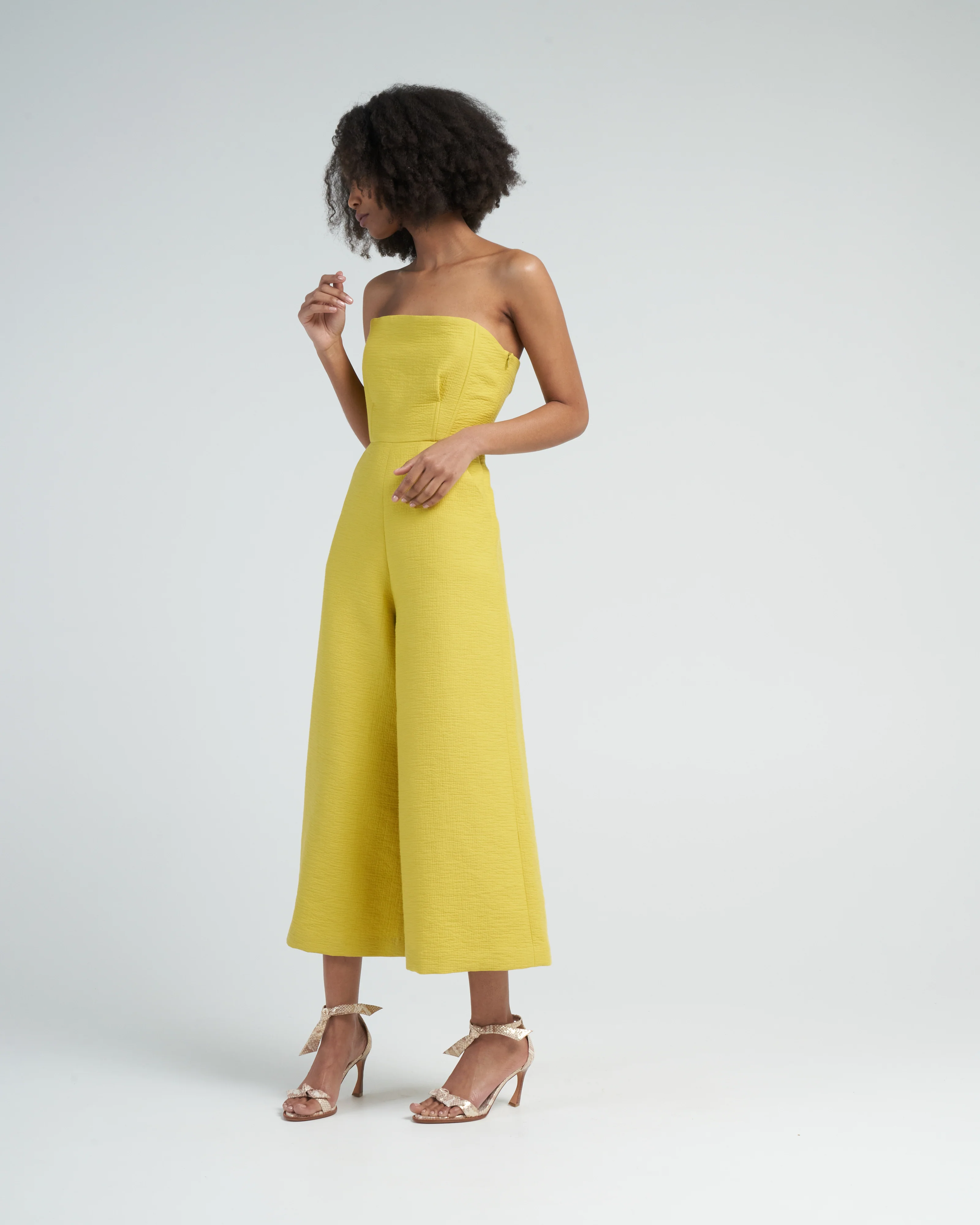 summons jumpsuit - citrine - Image 3