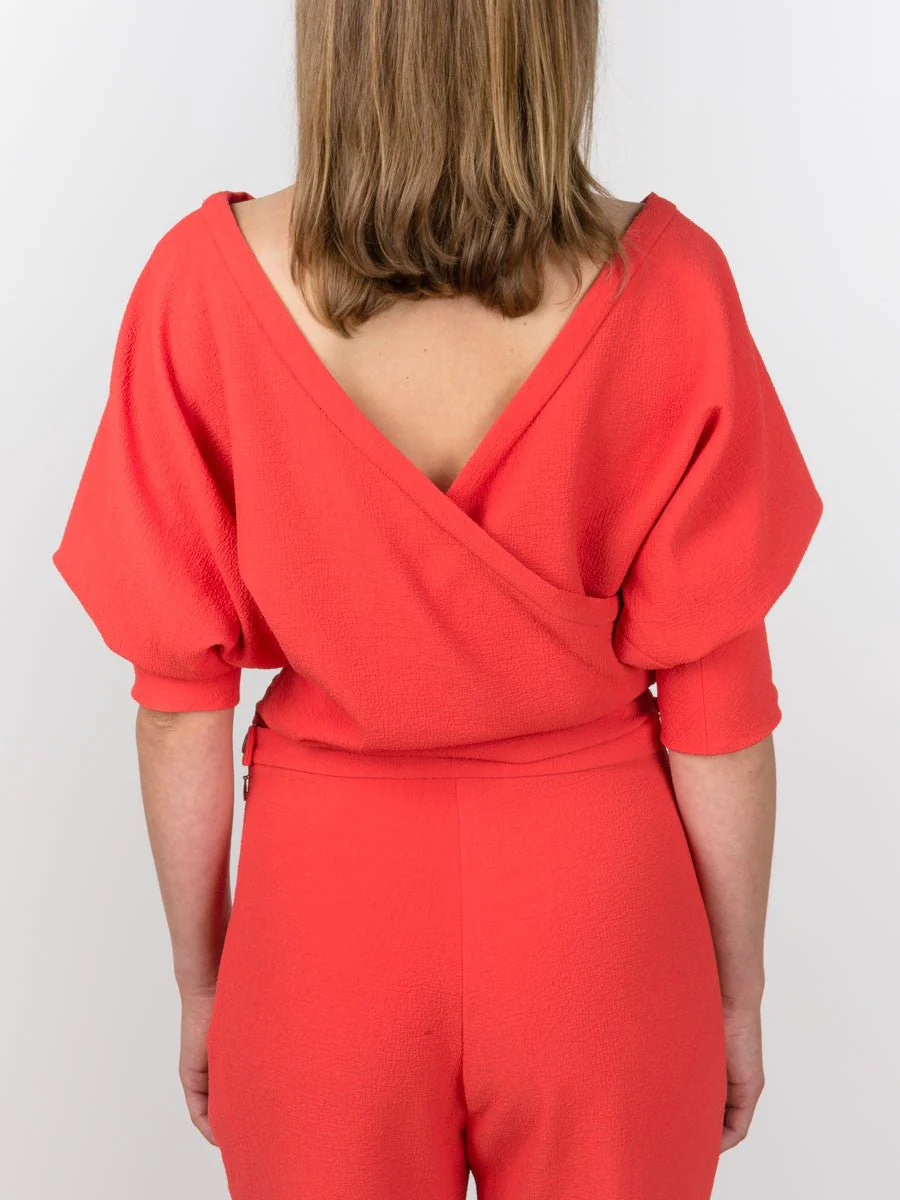 tempe top - red - Image 4