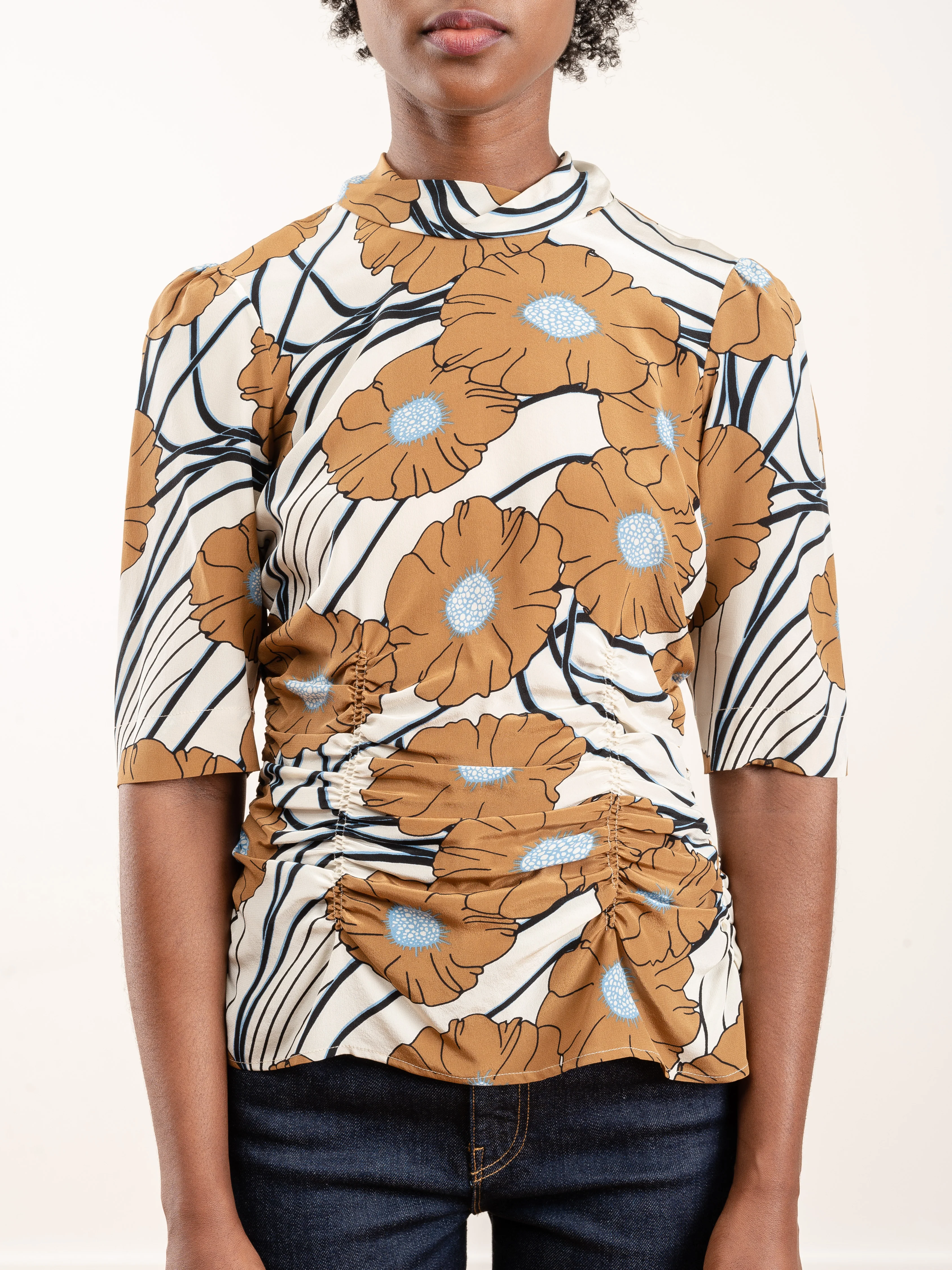 trifle top - khaki - Image 4