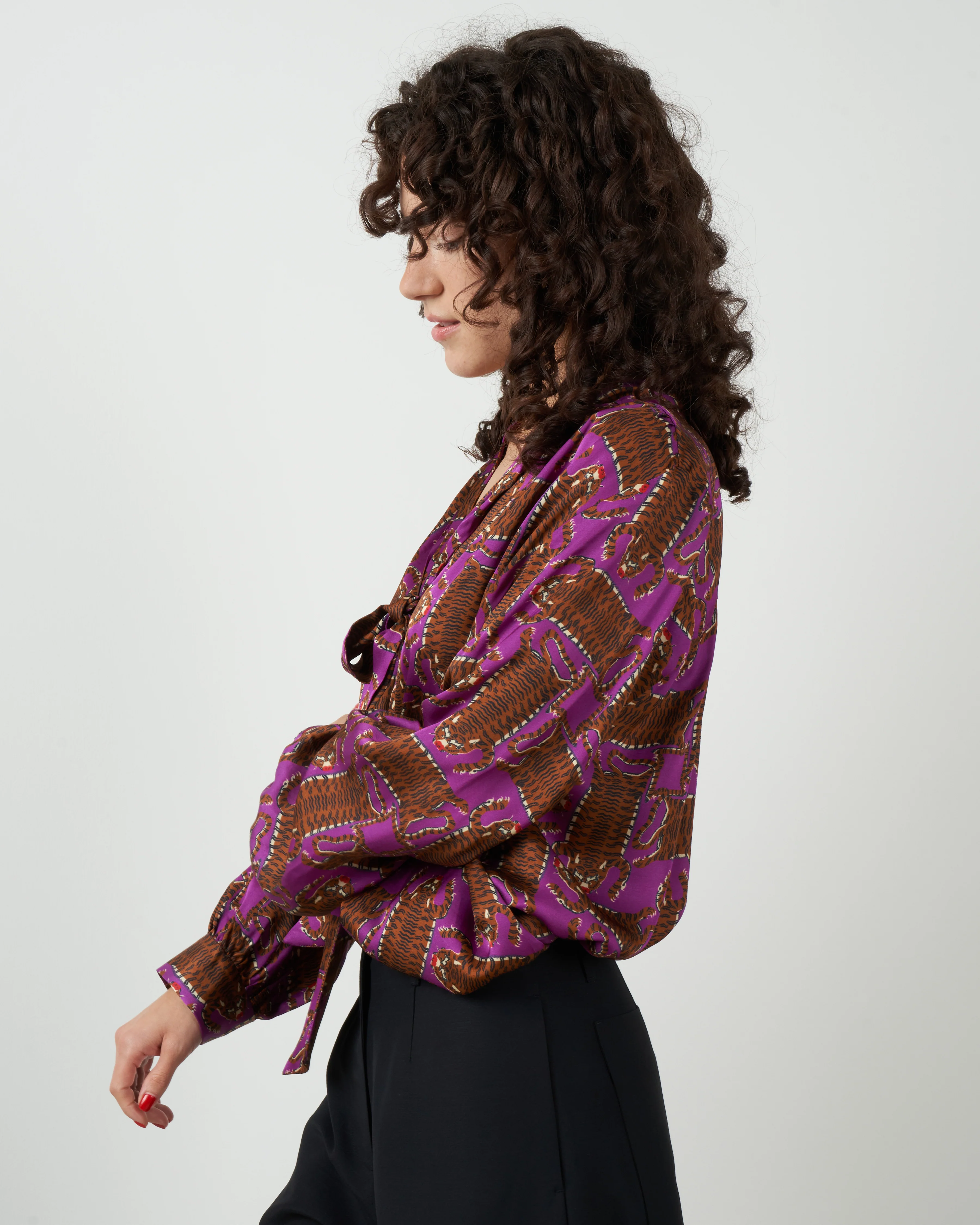upland blouse - purple - Image 2