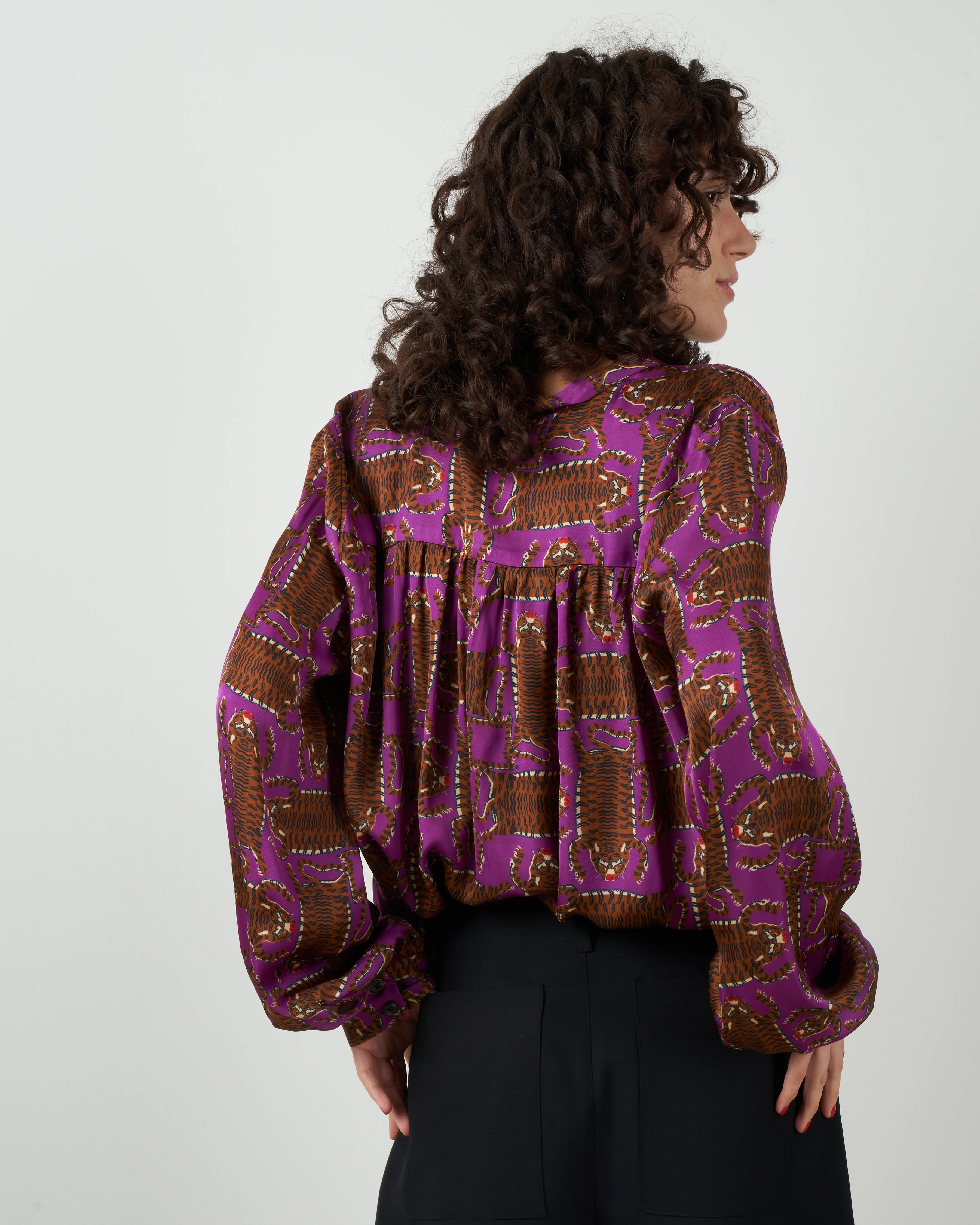 upland blouse - purple - Image 3
