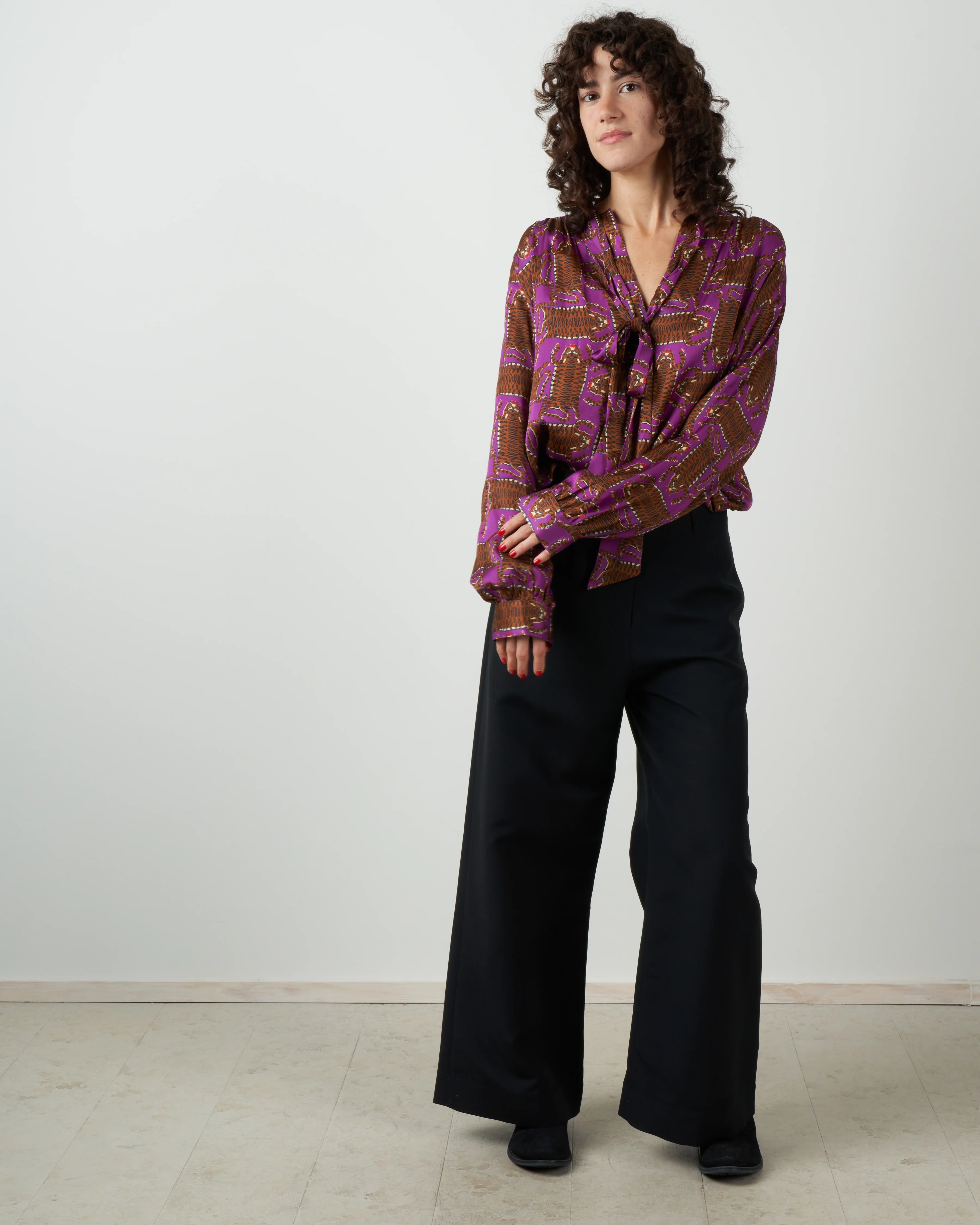 upland blouse - purple - Image 4