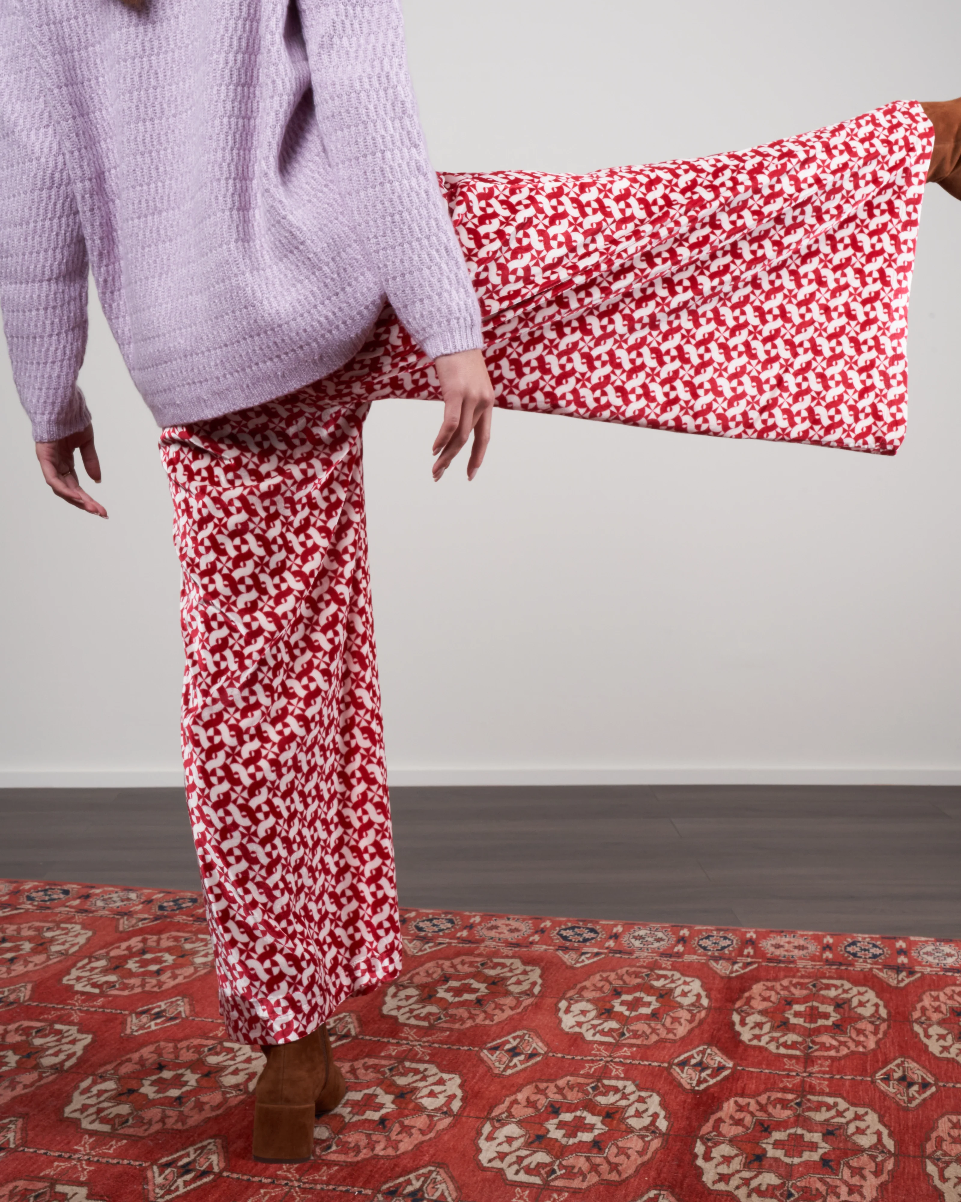 wharf pant - red - Image 4