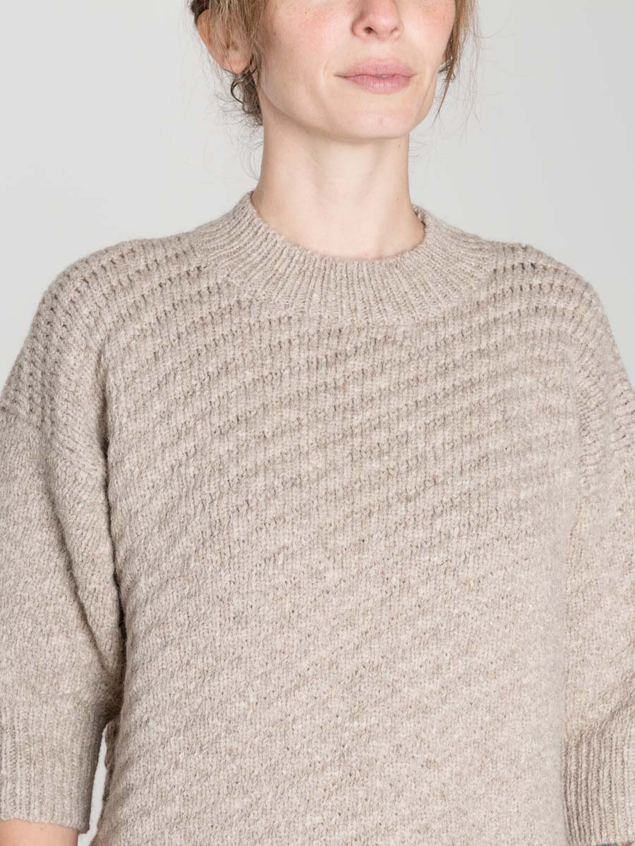 zenith tunic - oatmeal - Image 5