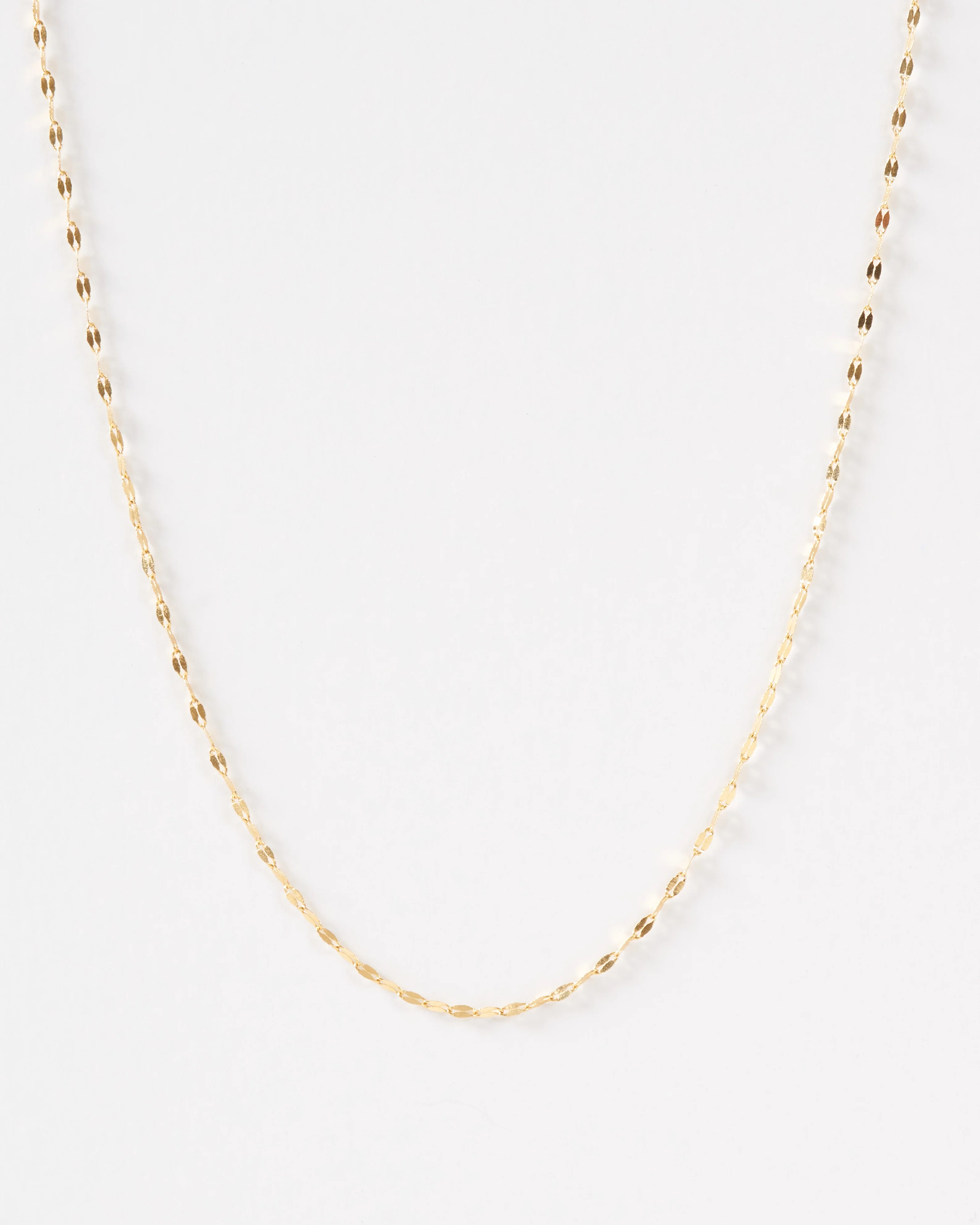 mini shimmer chain necklace - Image 2