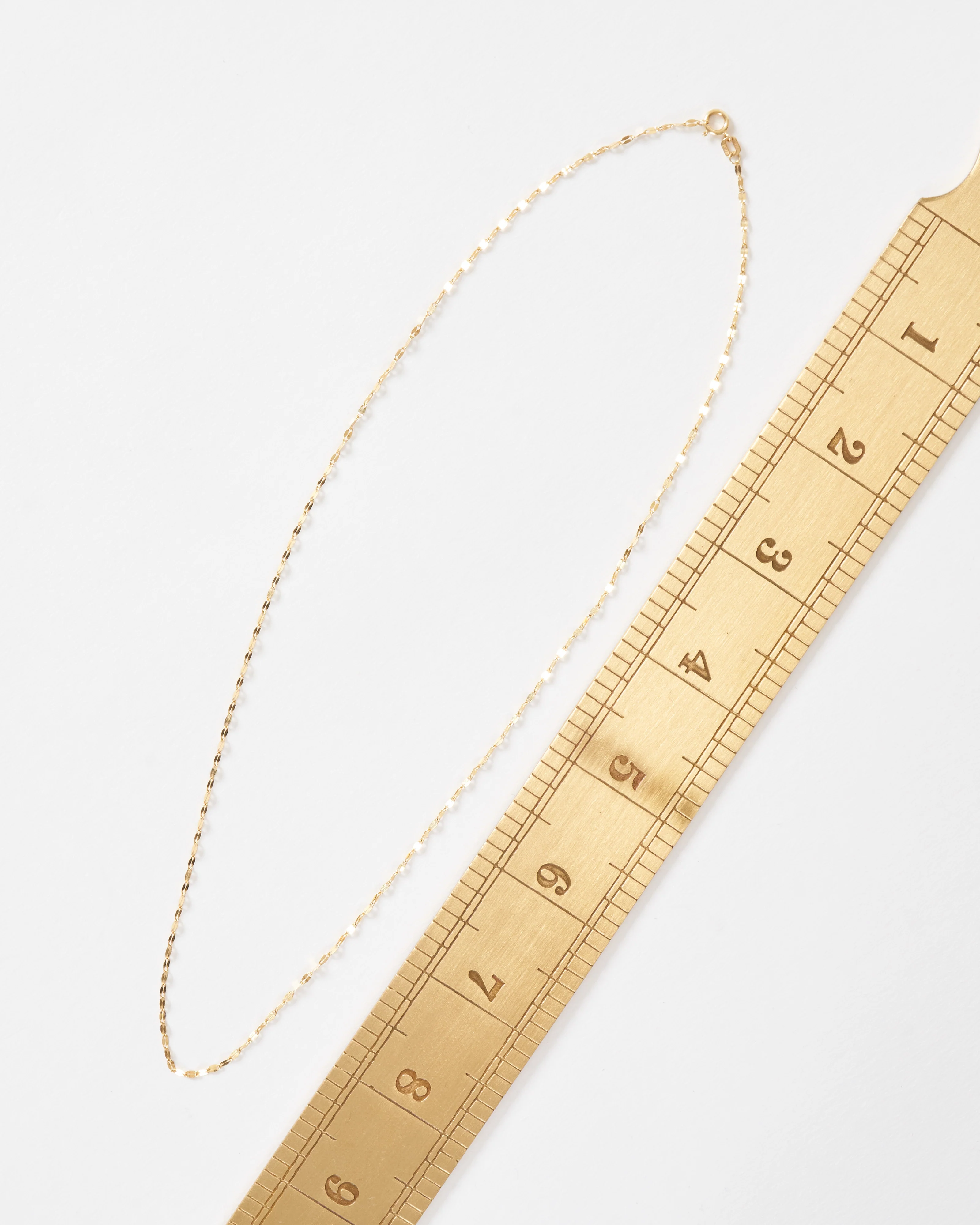 mini shimmer chain necklace - Image 5