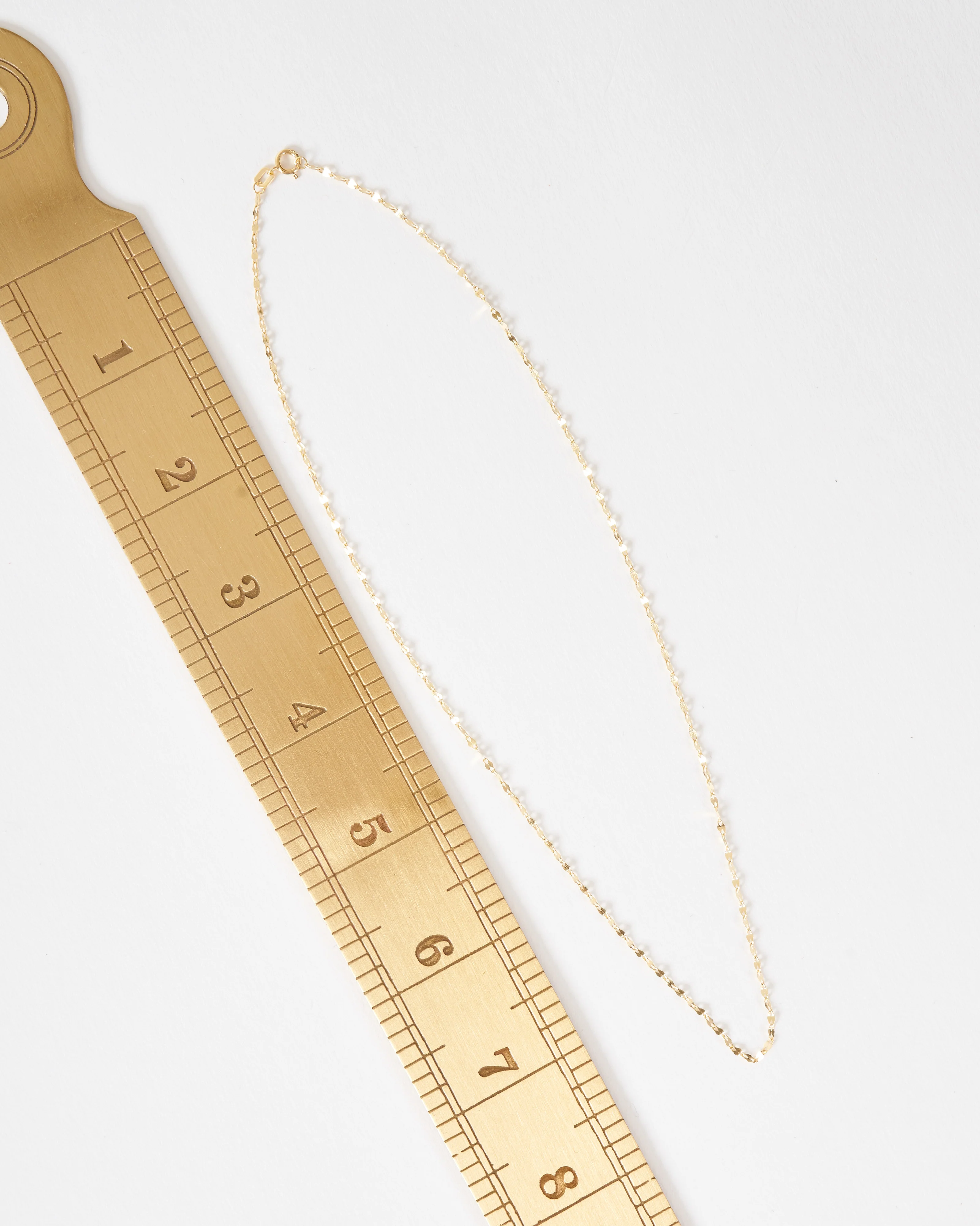 mini shimmer chain necklace - Image 6