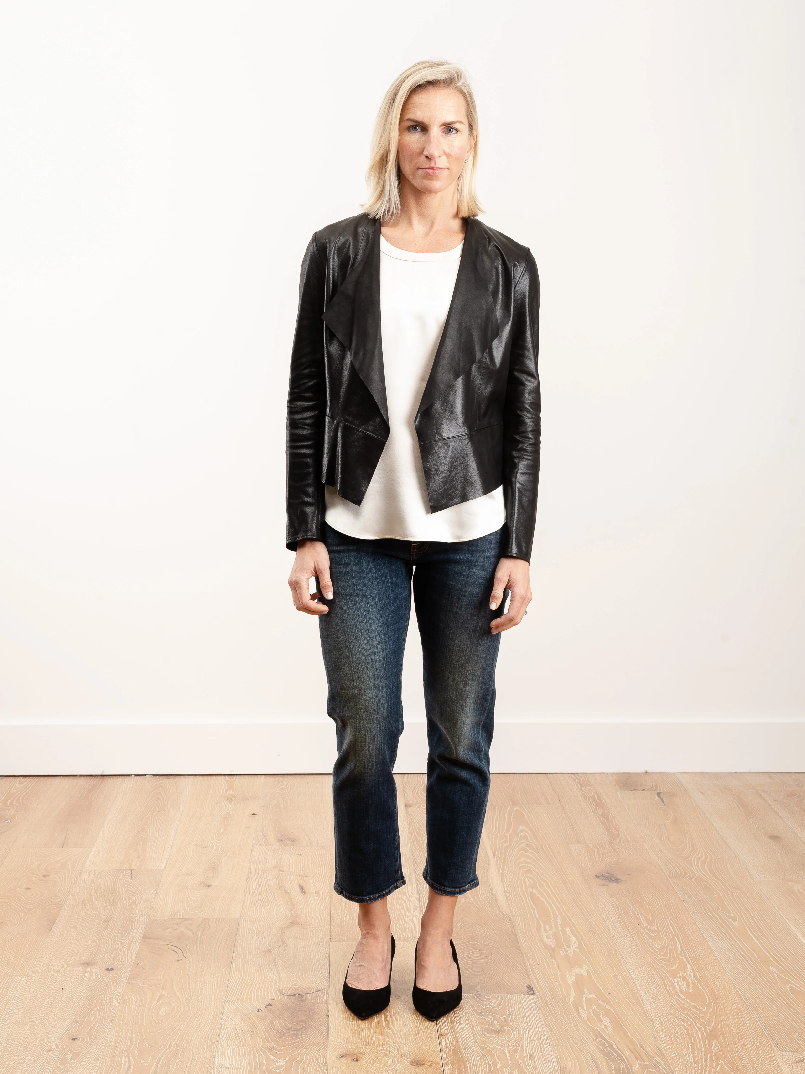 film coated cardigan