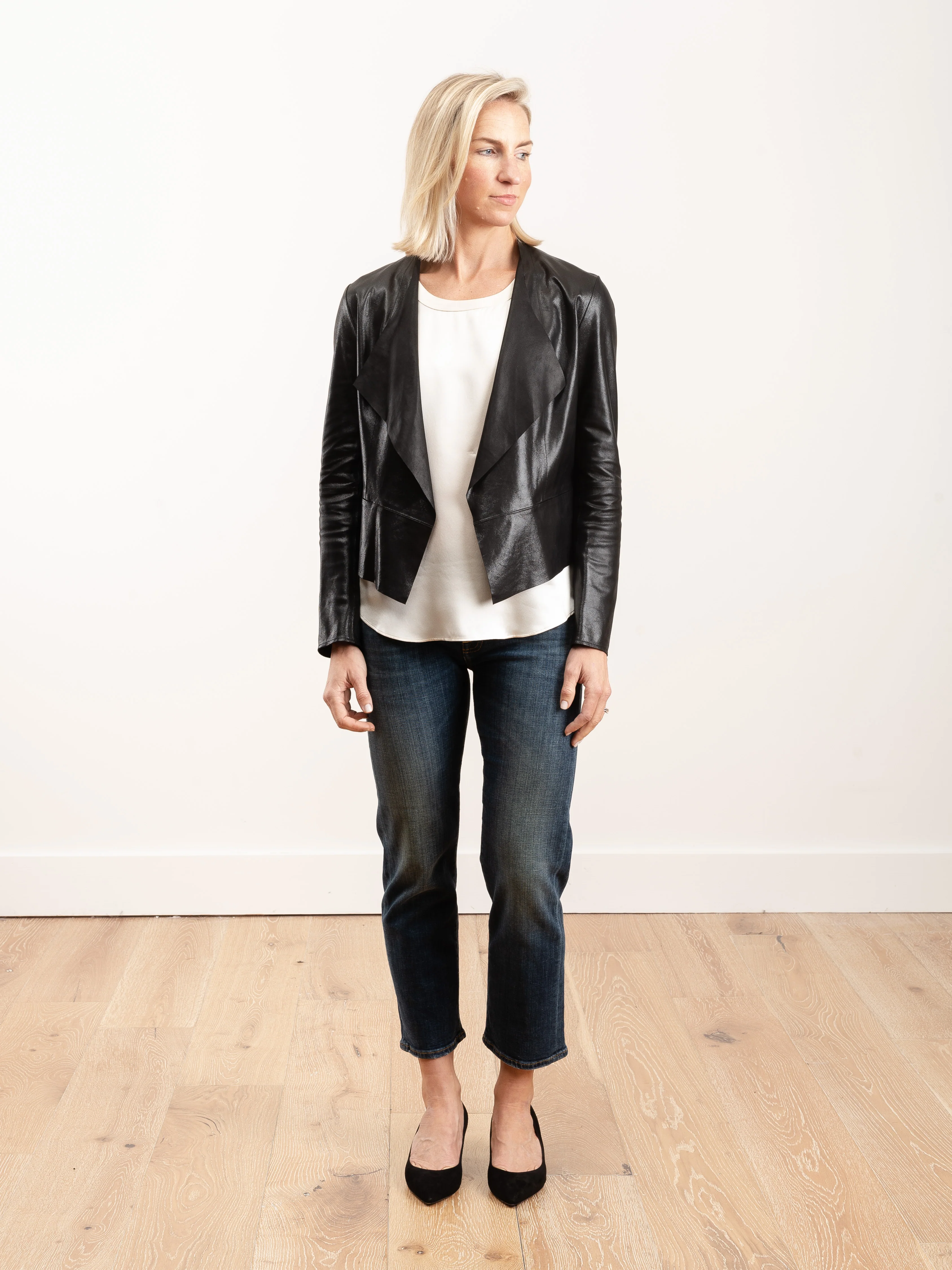 film coated cardigan - Image 2
