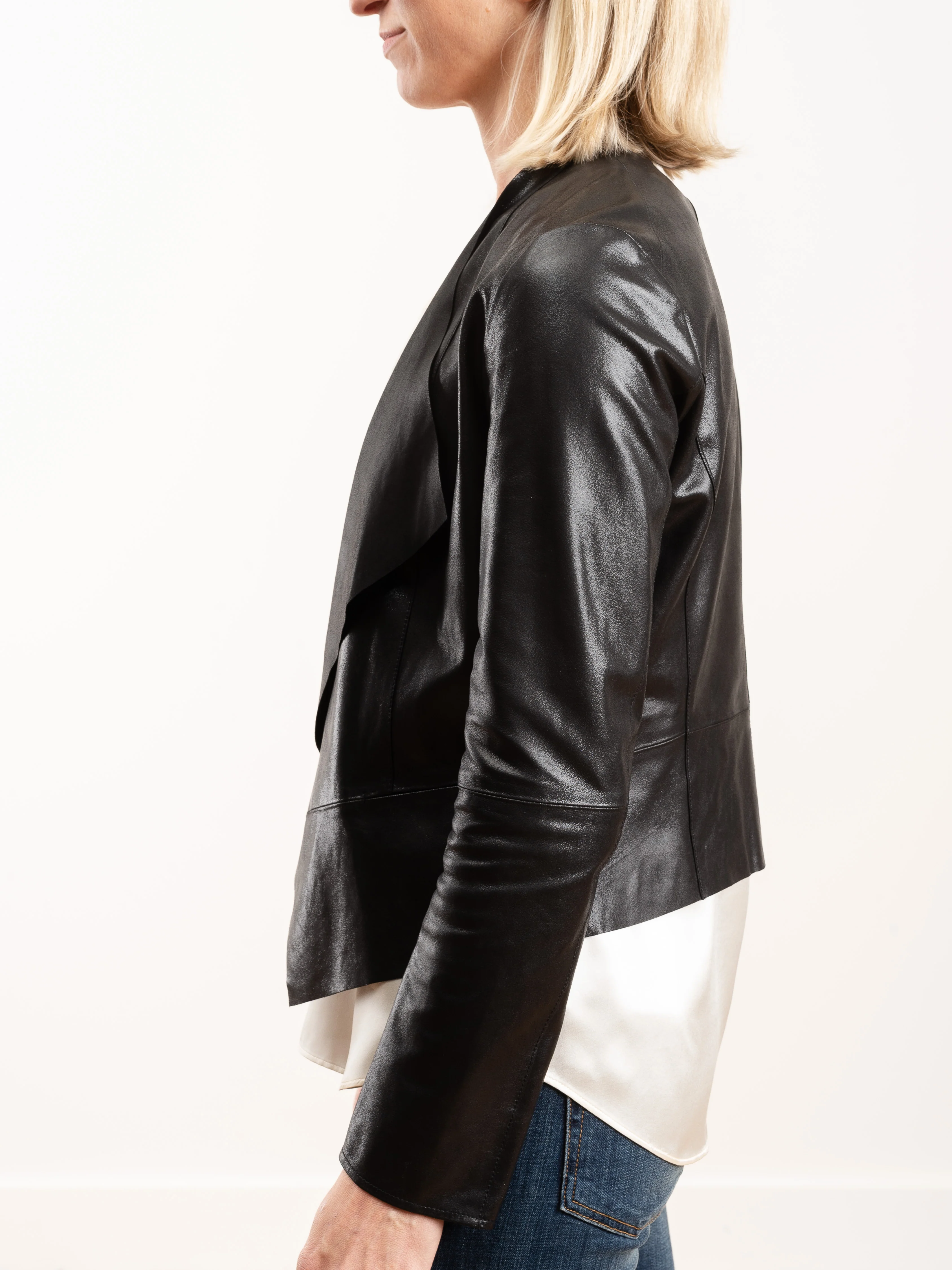 film coated cardigan - Image 4