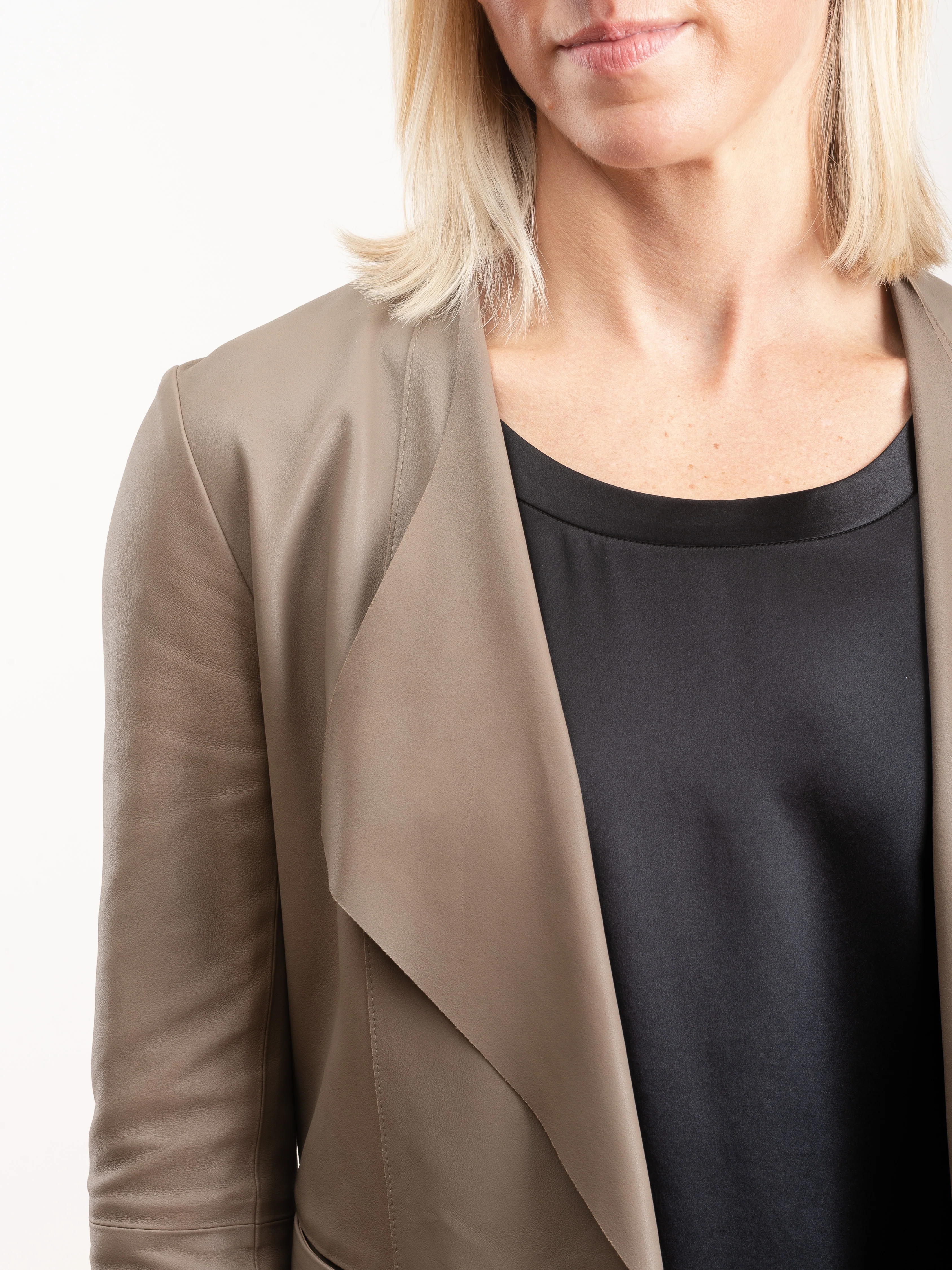 square hem cardigan - Image 7