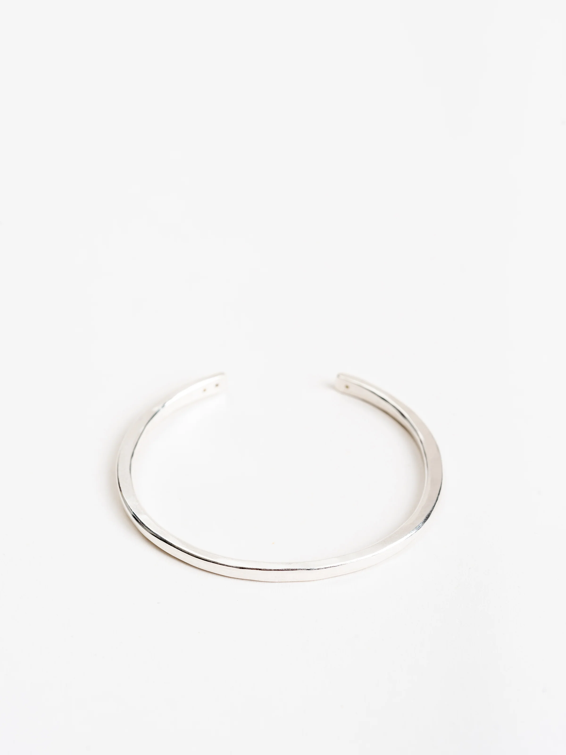 sterling cuff w/ three champagne diamonds - Image 5