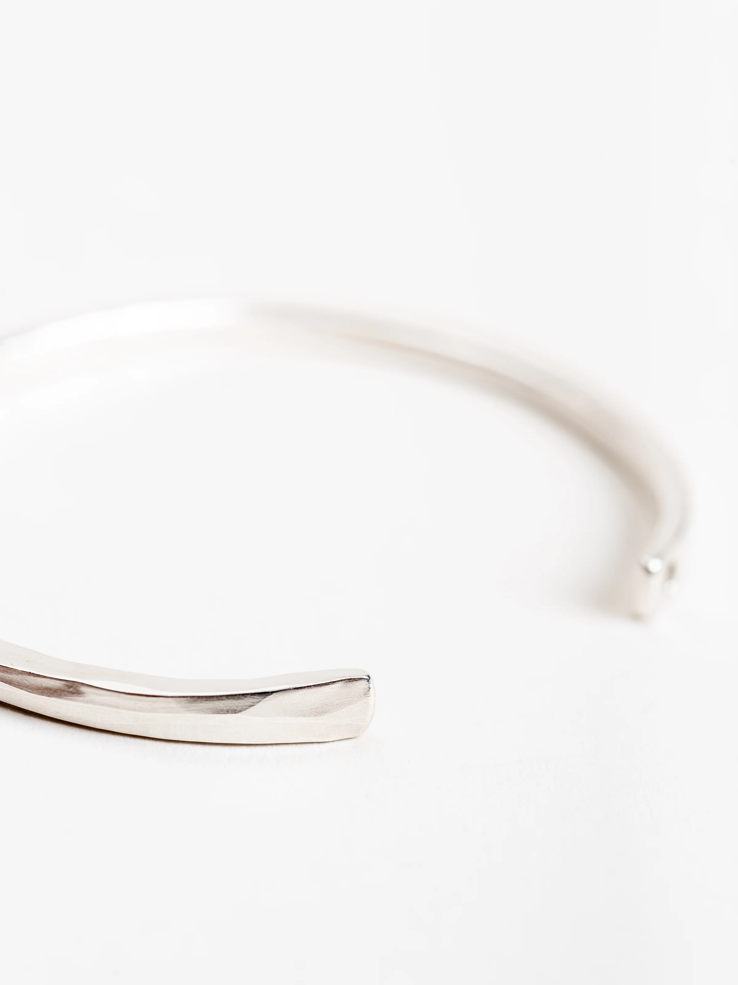 sterling cuff w/ champagne diamond - Image 4