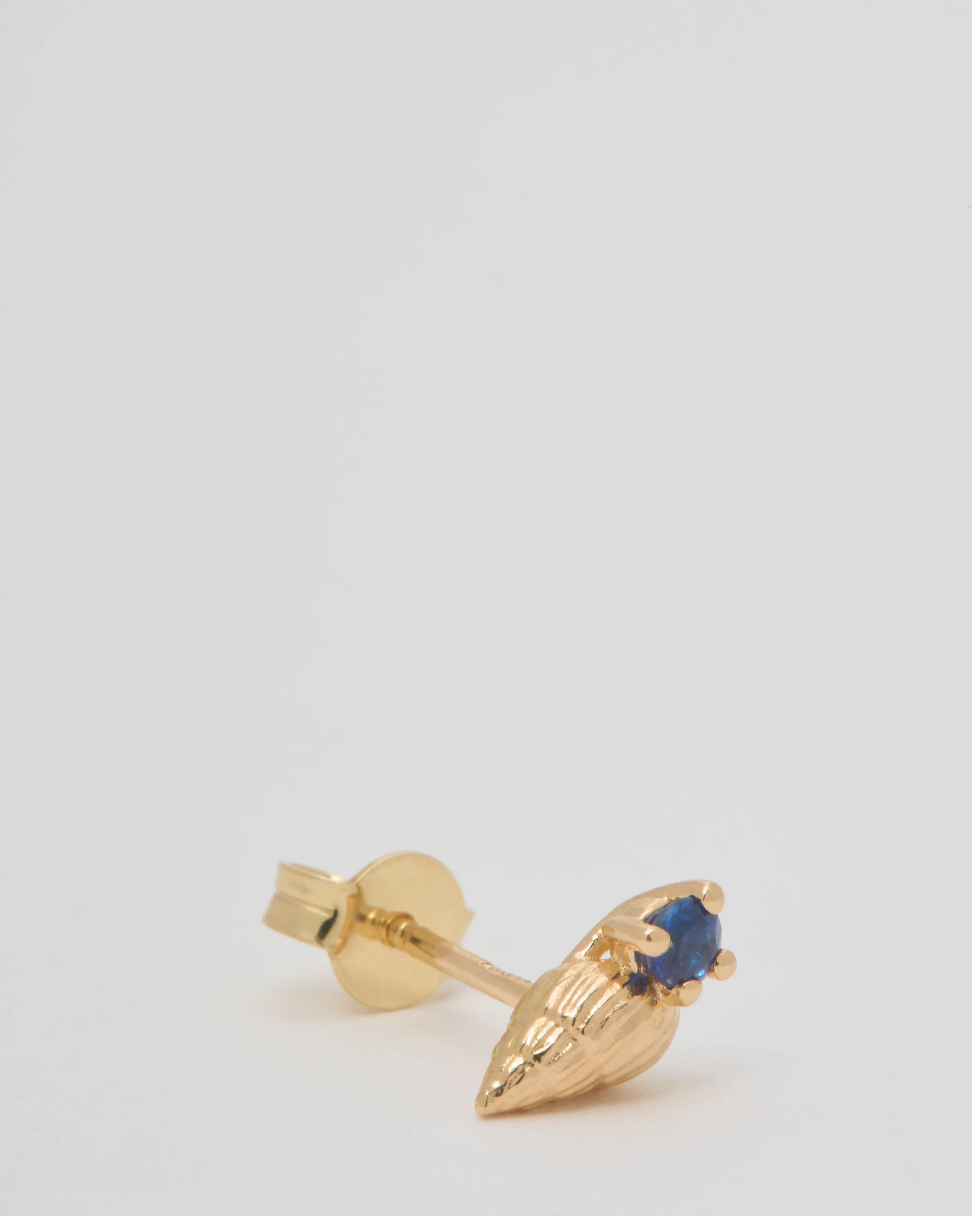 bitsy ursula stud with sapphire - Image 2