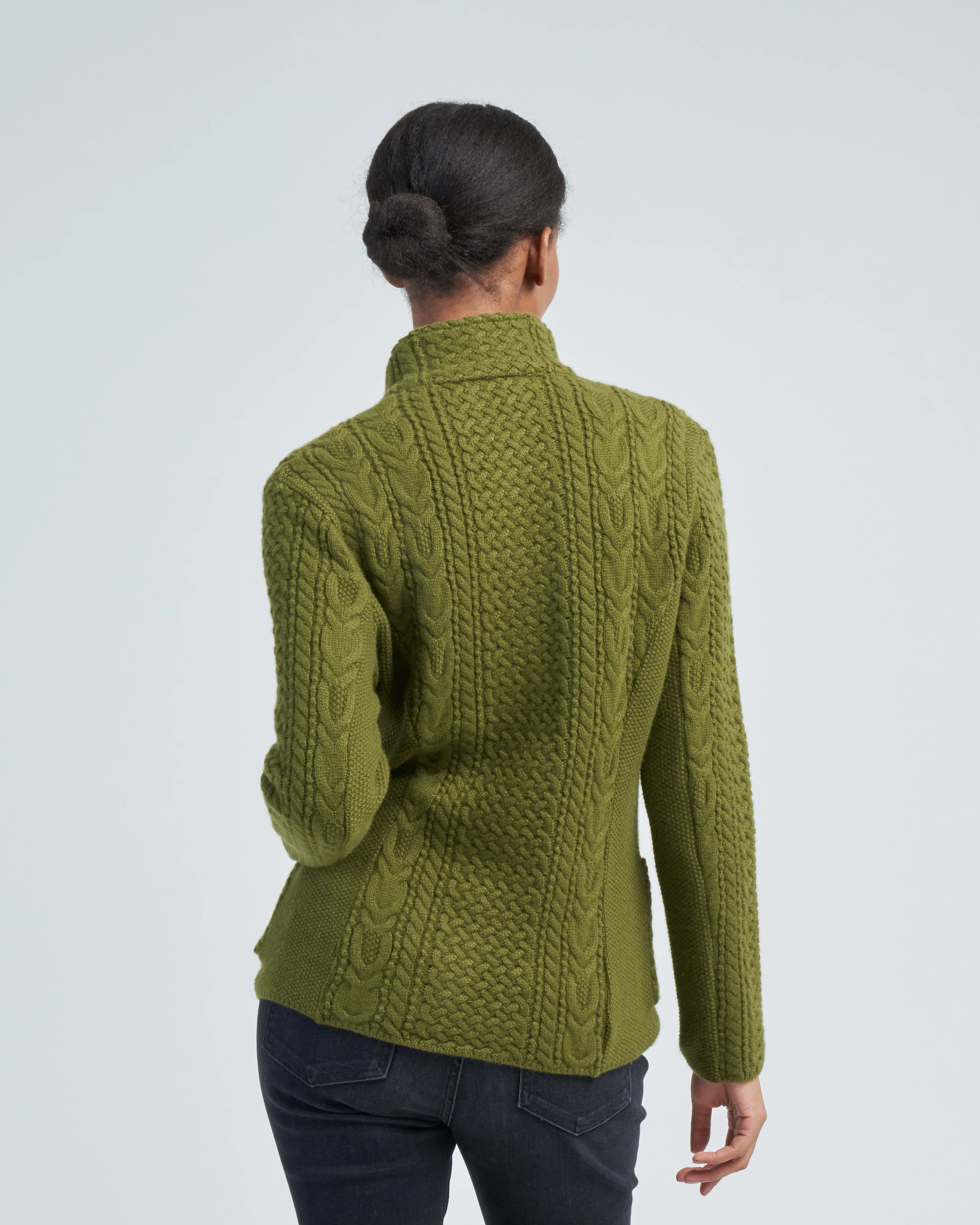cashmere aran jacket - Image 4
