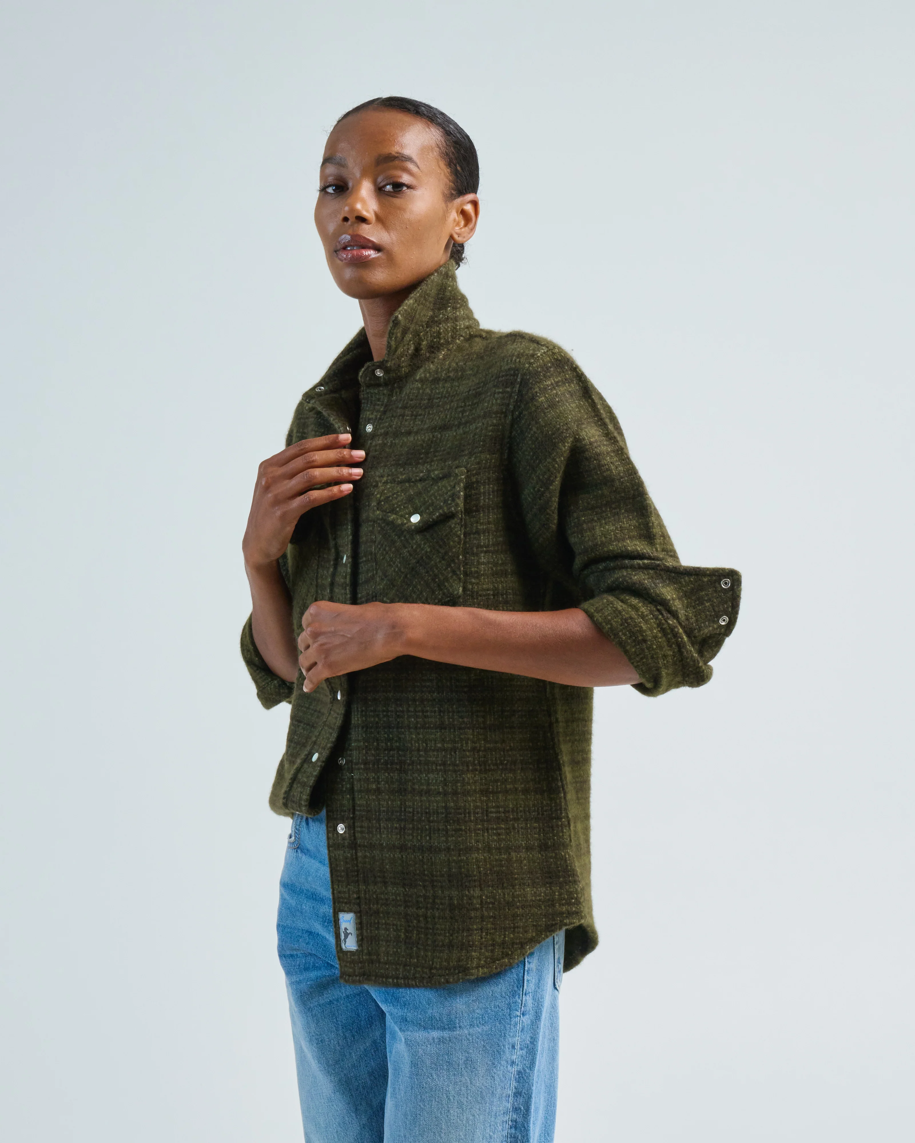 overdye snap shirt - Image 3