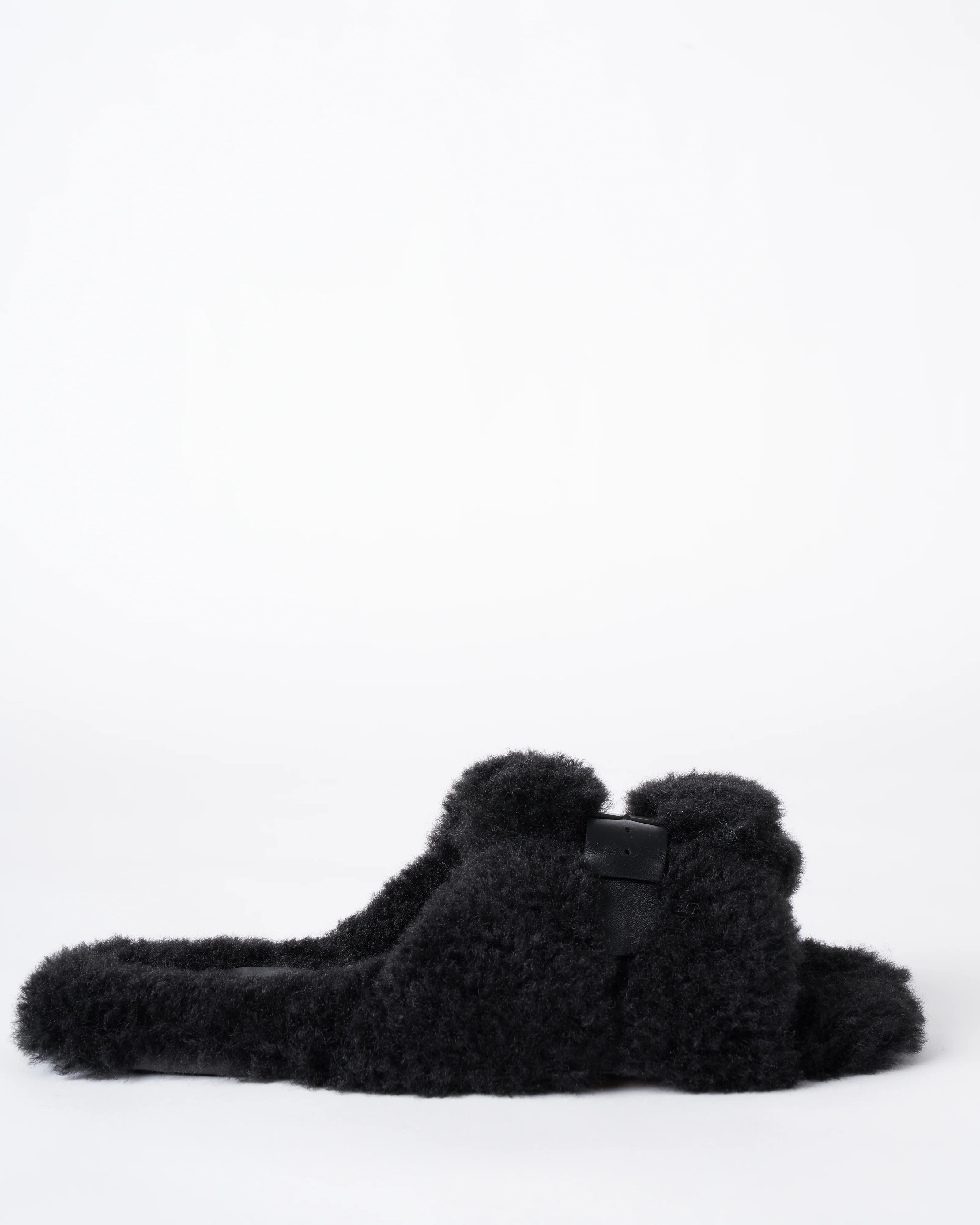 irina - black shearling - Image 3