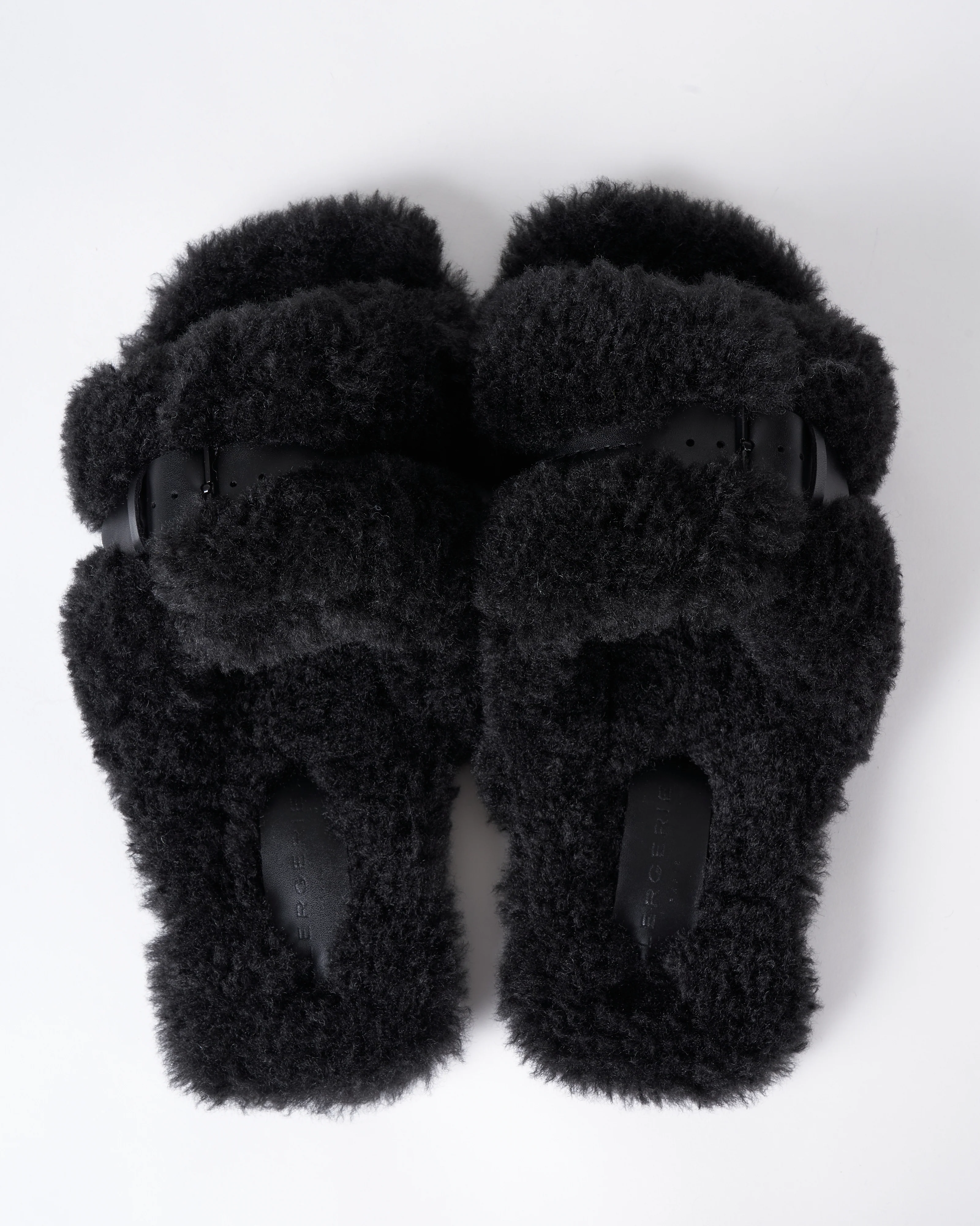 irina - black shearling - Image 4