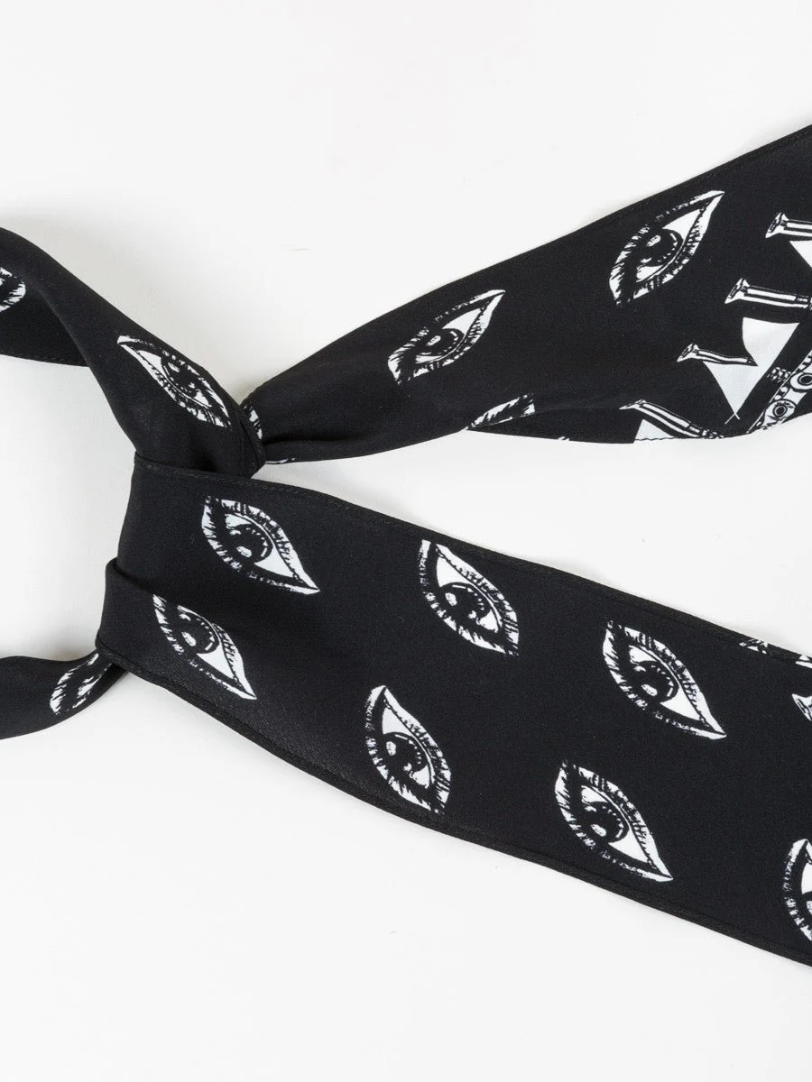 eyes super skinny scarf - Image 2