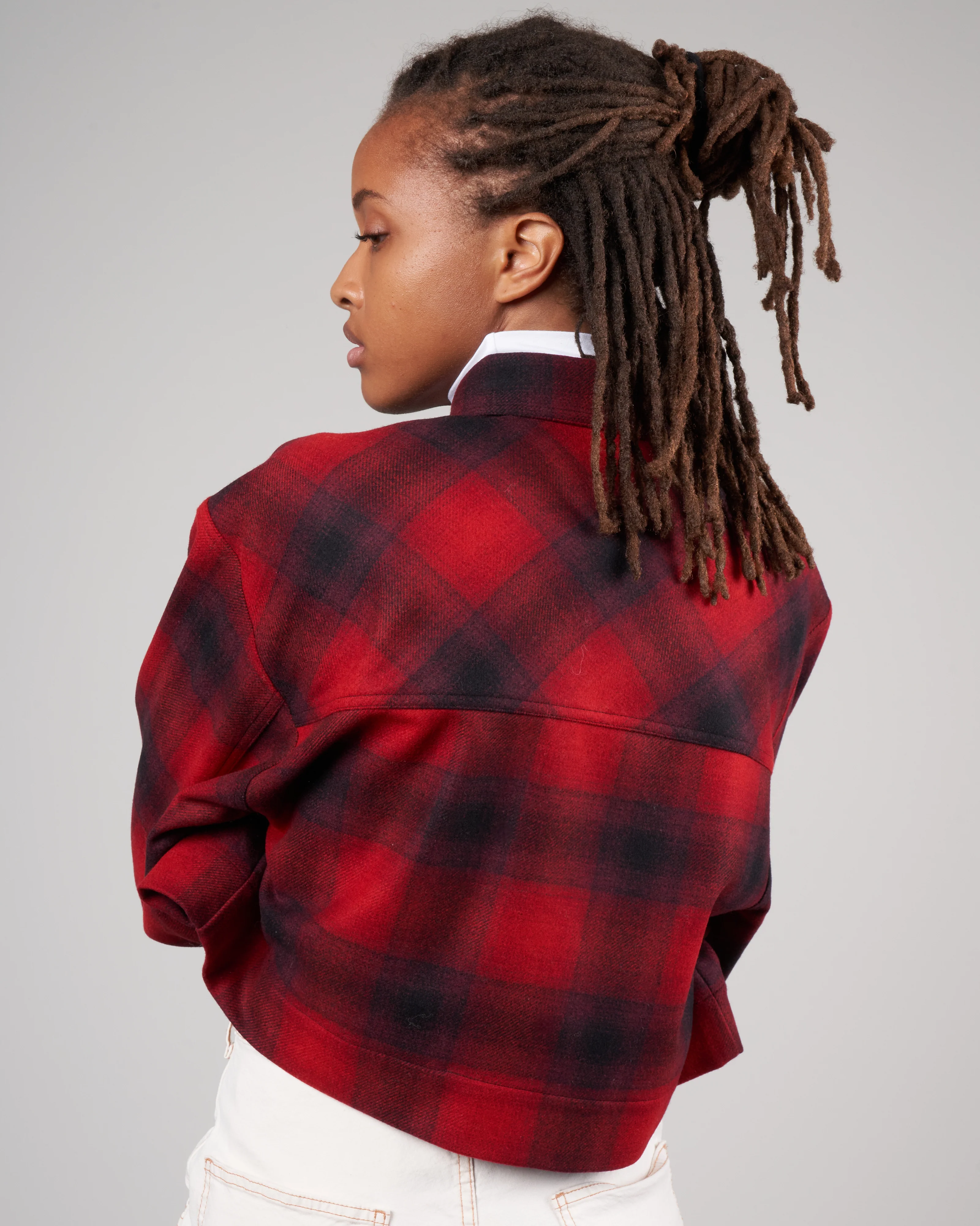 martina jacket - flannel check - Image 4