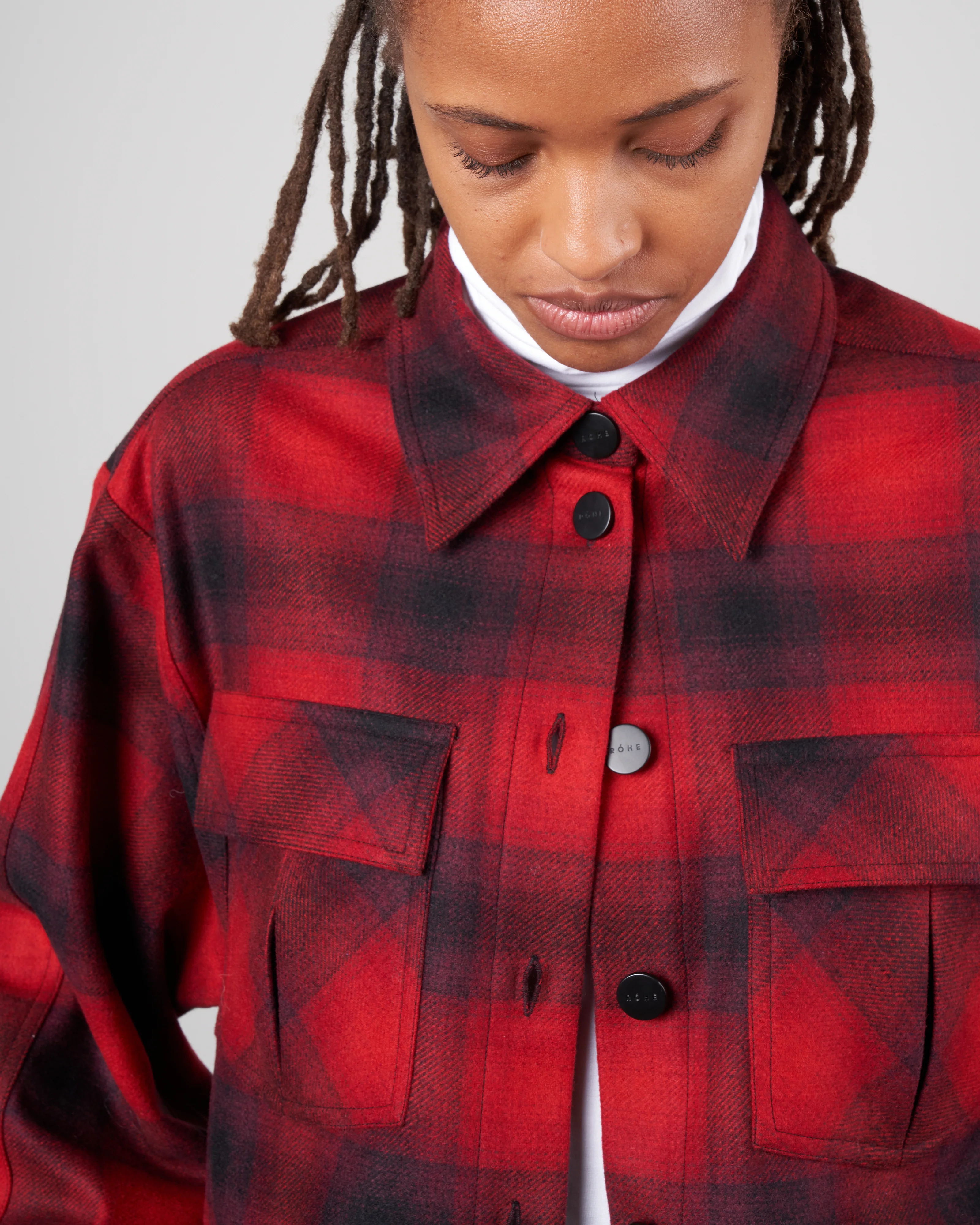 martina jacket - flannel check - Image 5