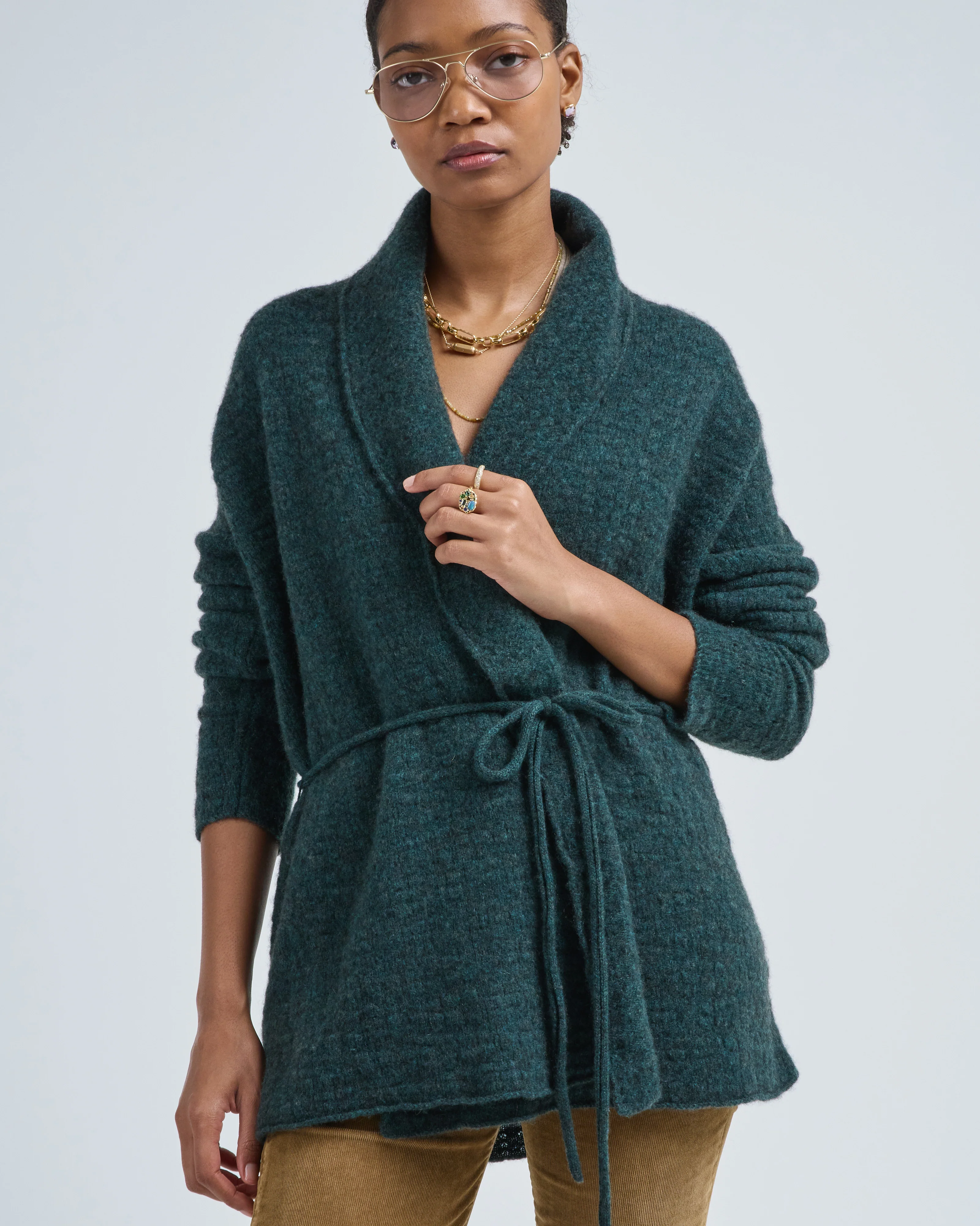 beanios cardigan w/ tie - Image 5