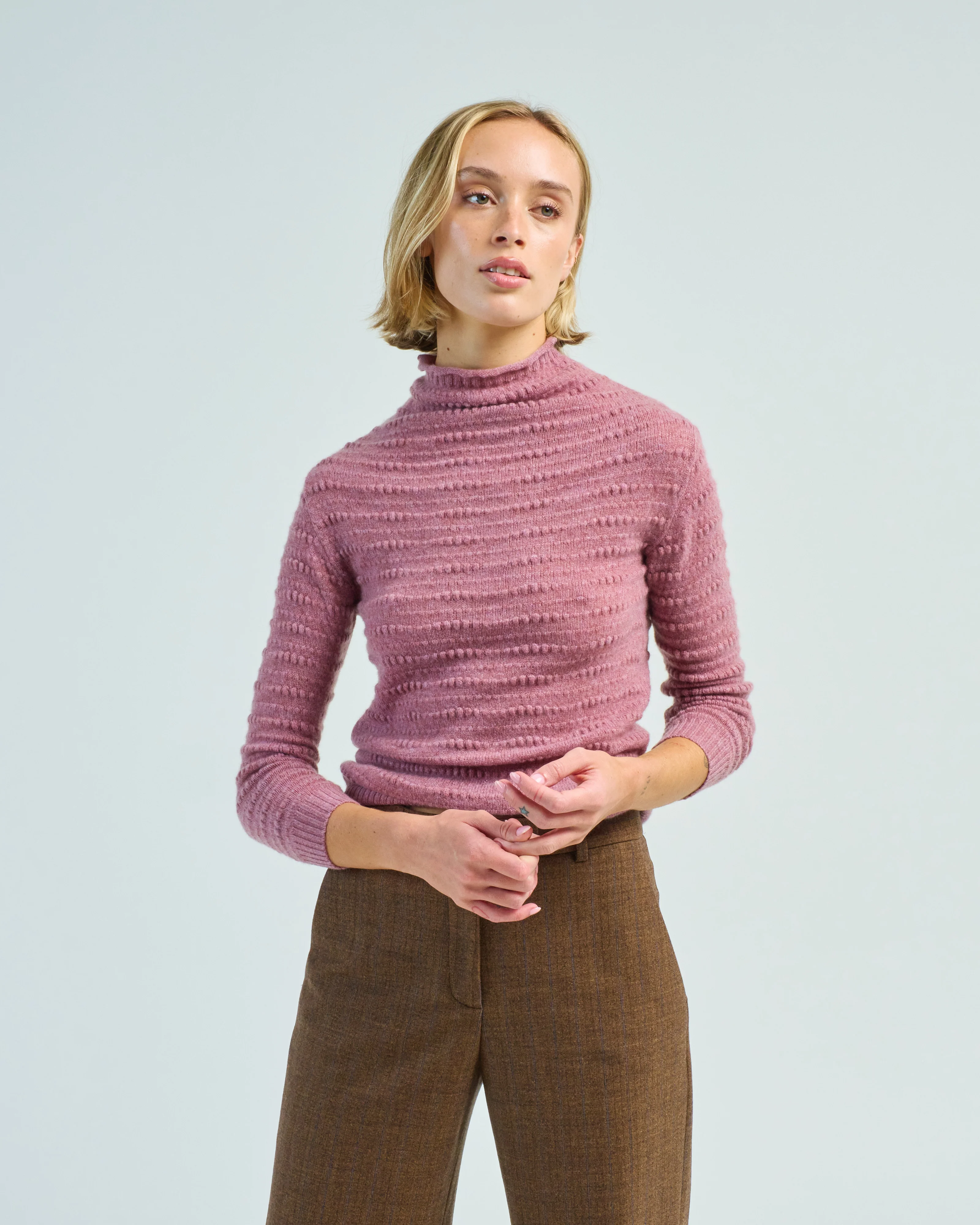 slub turtleneck - Image 4