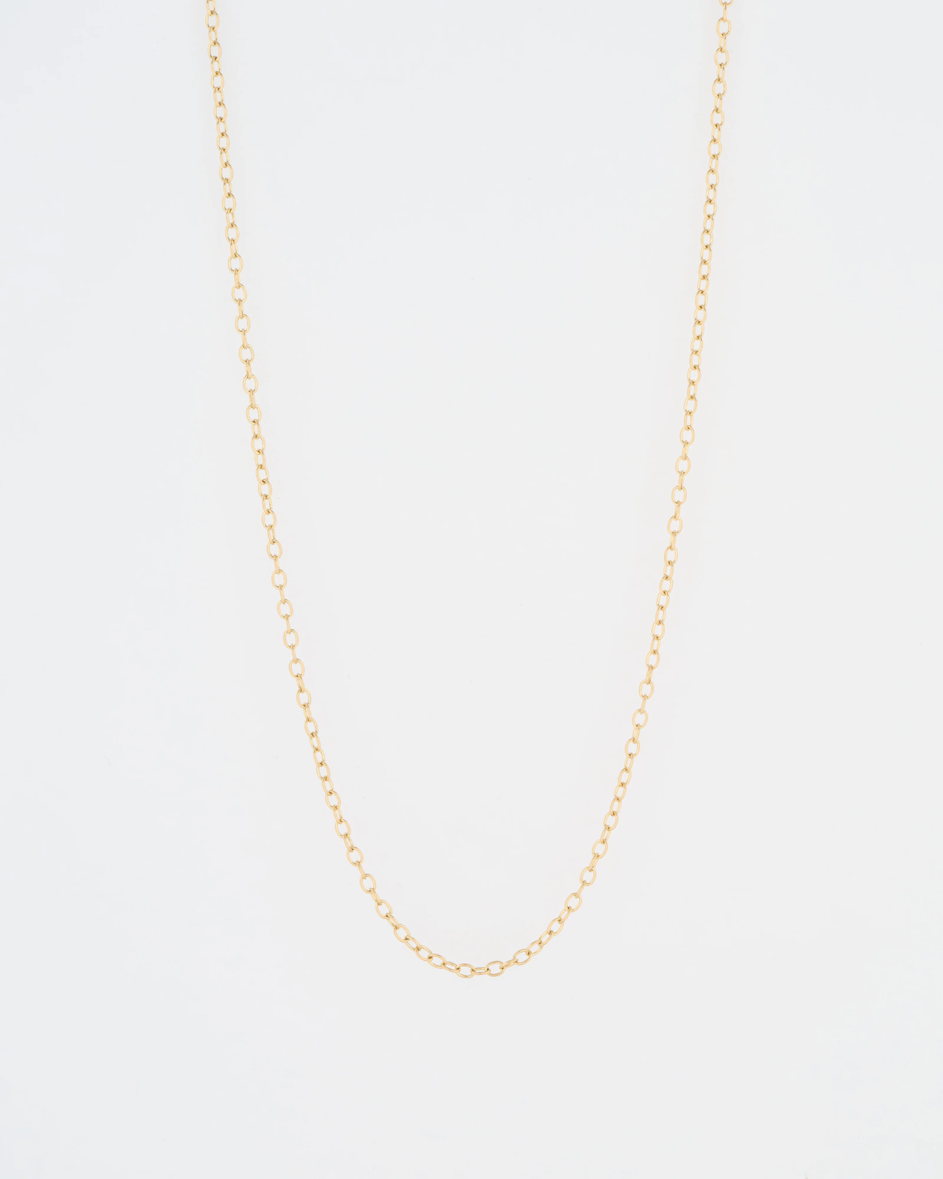 14k medium link chain