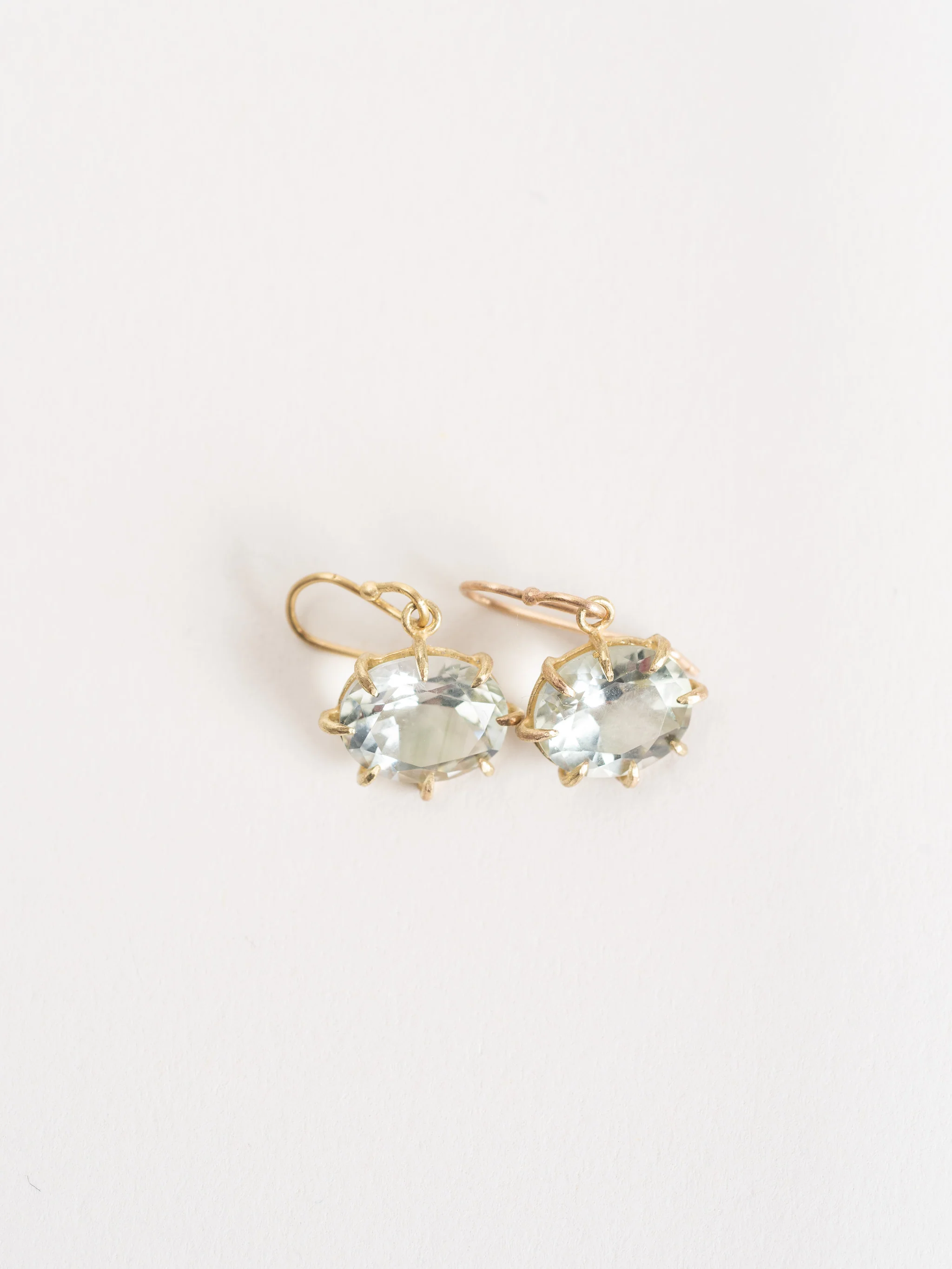 green amethyst earrings - Image 3