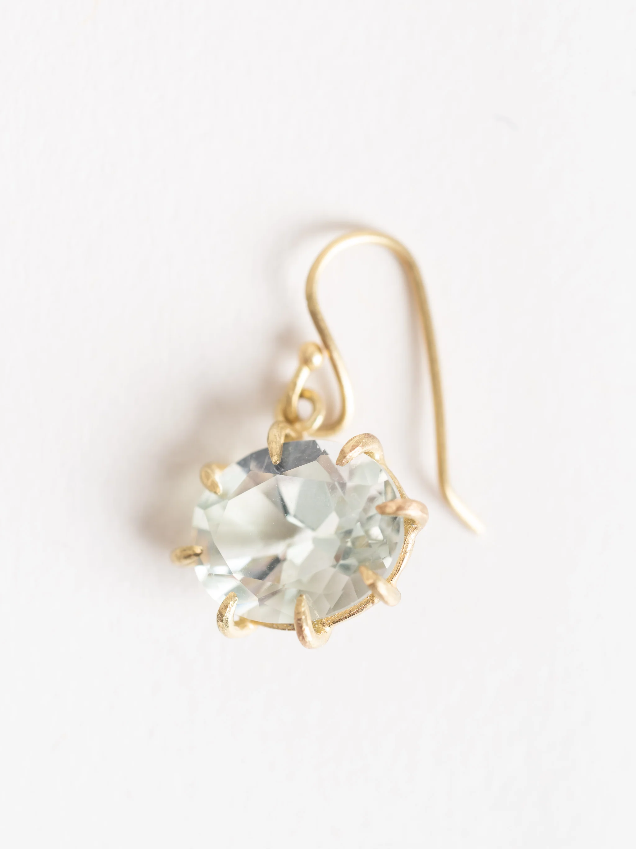 green amethyst earrings - Image 4